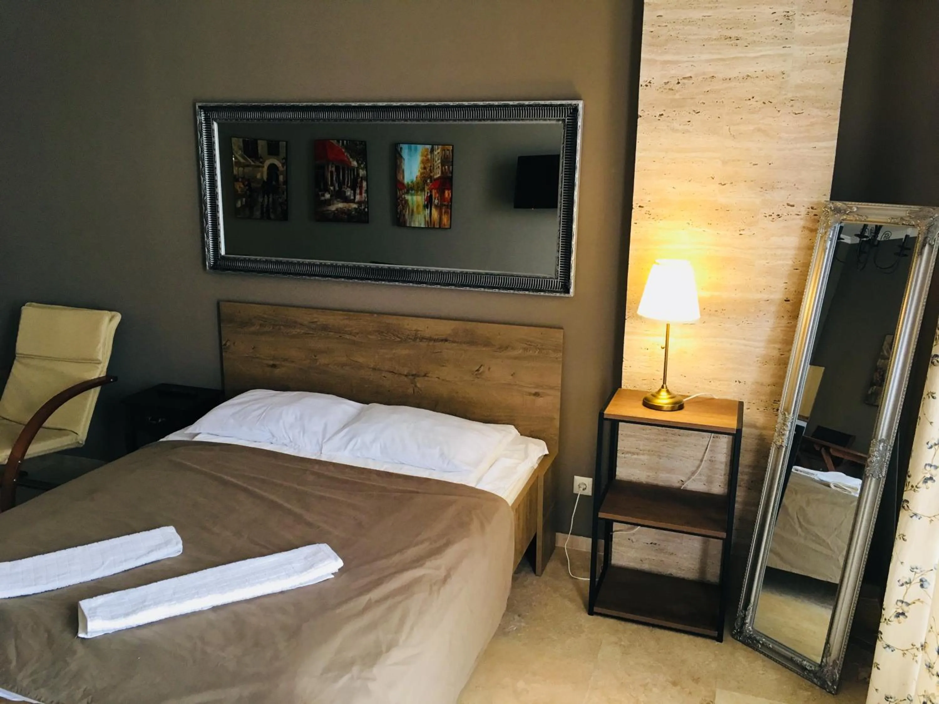 Bed in Hotel Belvedere