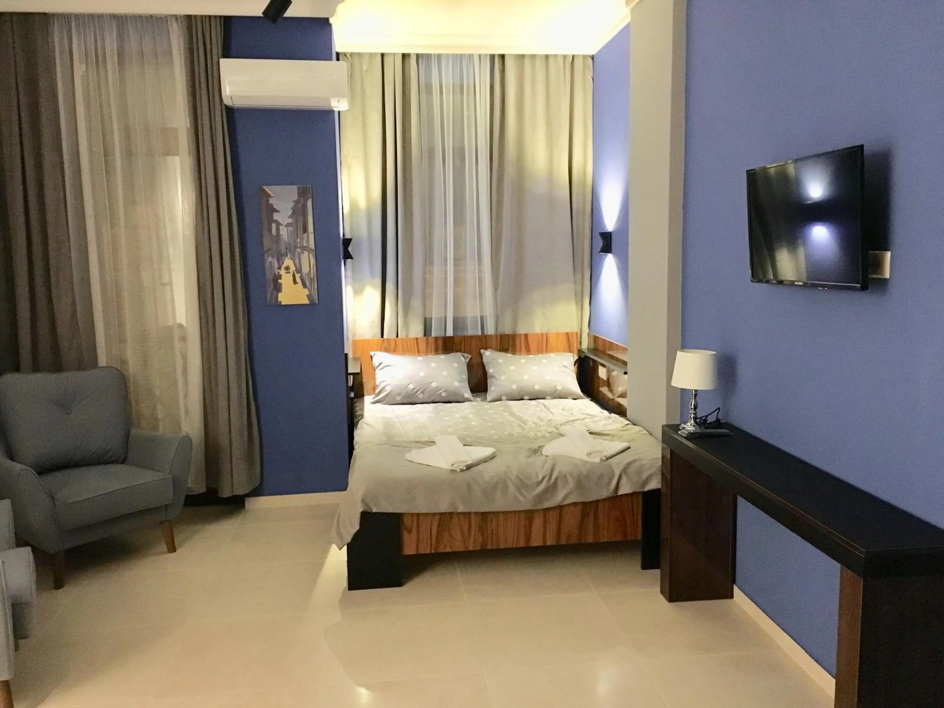 Bed in Hotel Belvedere