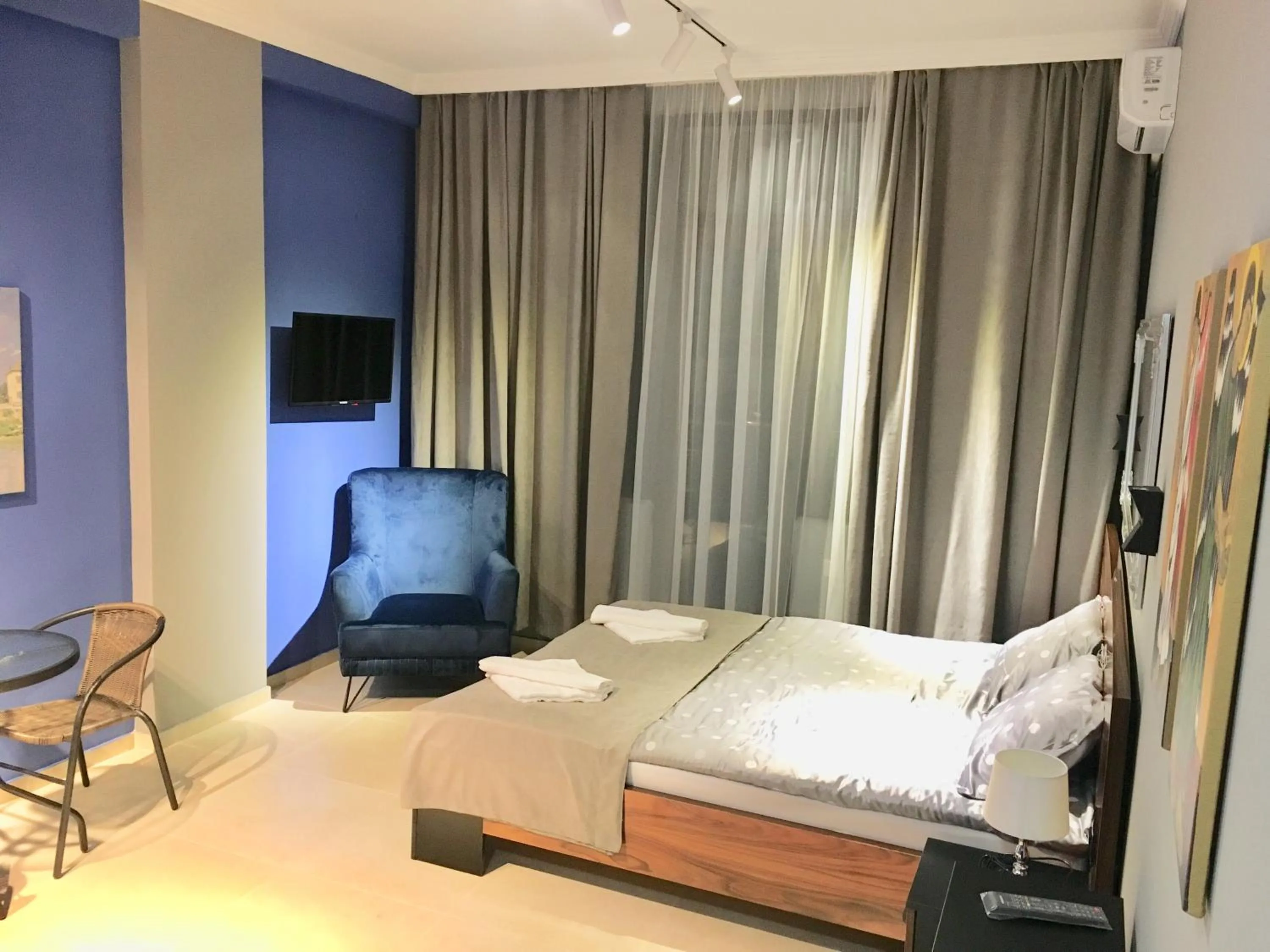 Bed in Hotel Belvedere