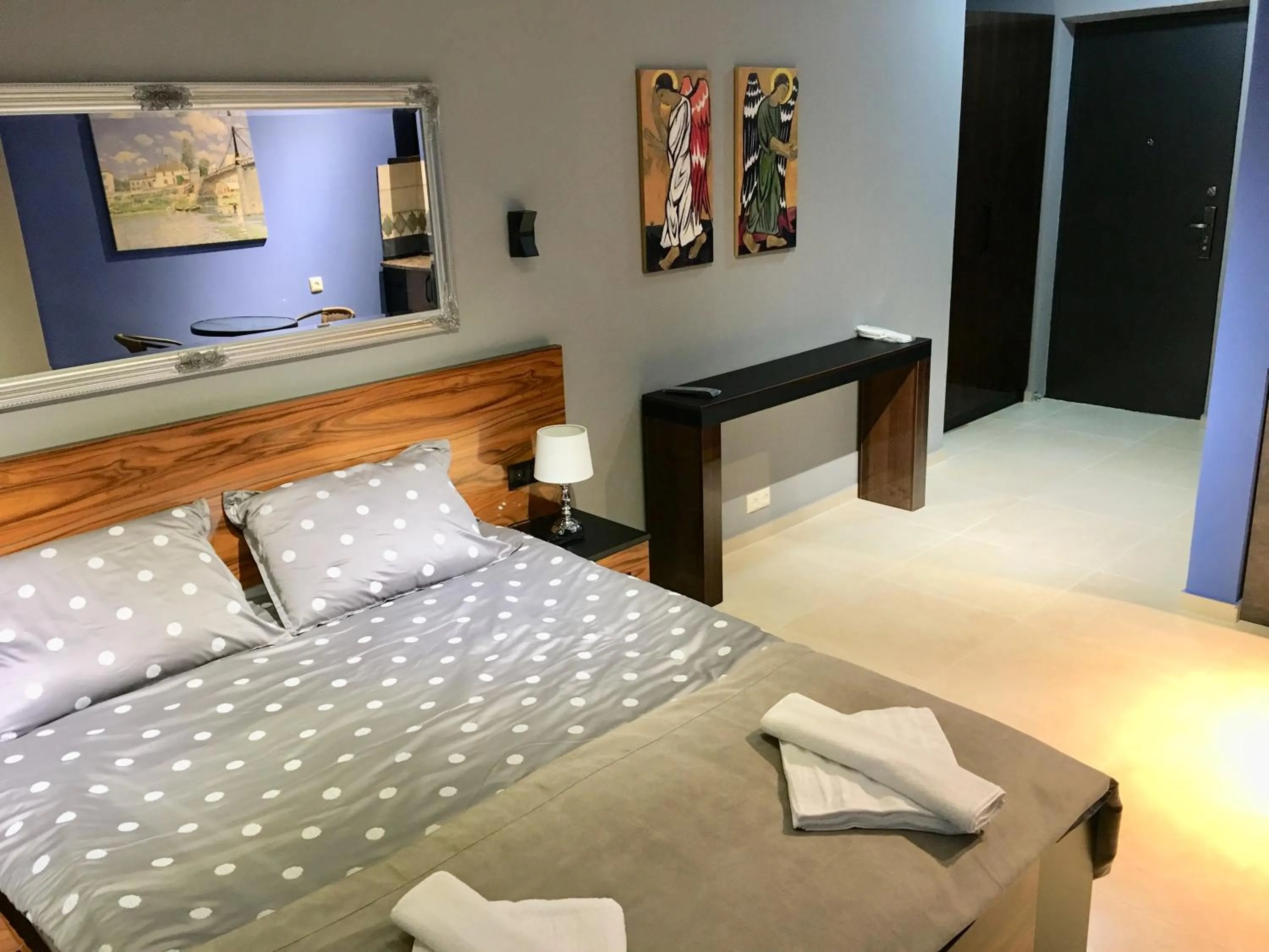 Bed in Hotel Belvedere