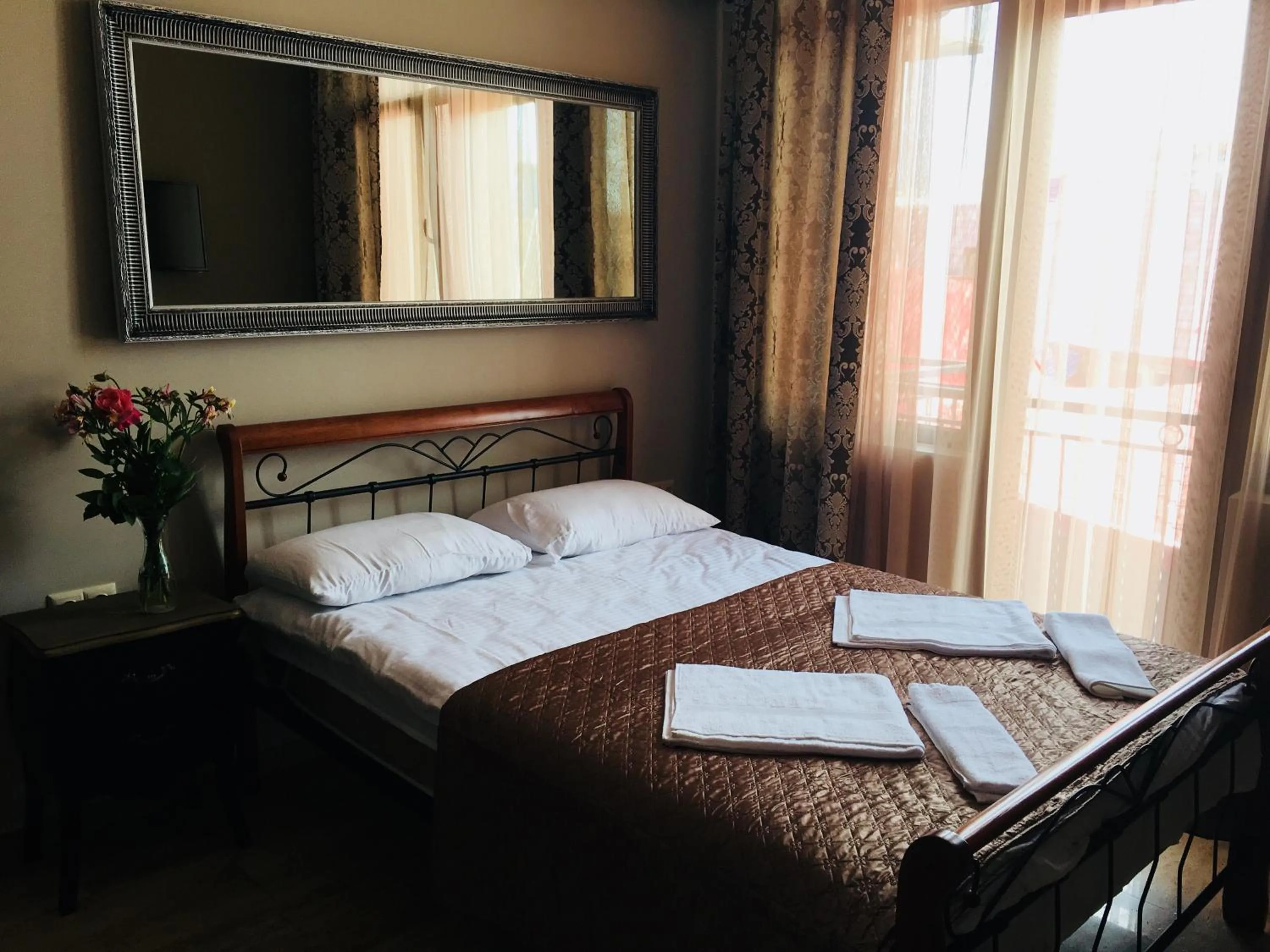 Bed in Hotel Belvedere