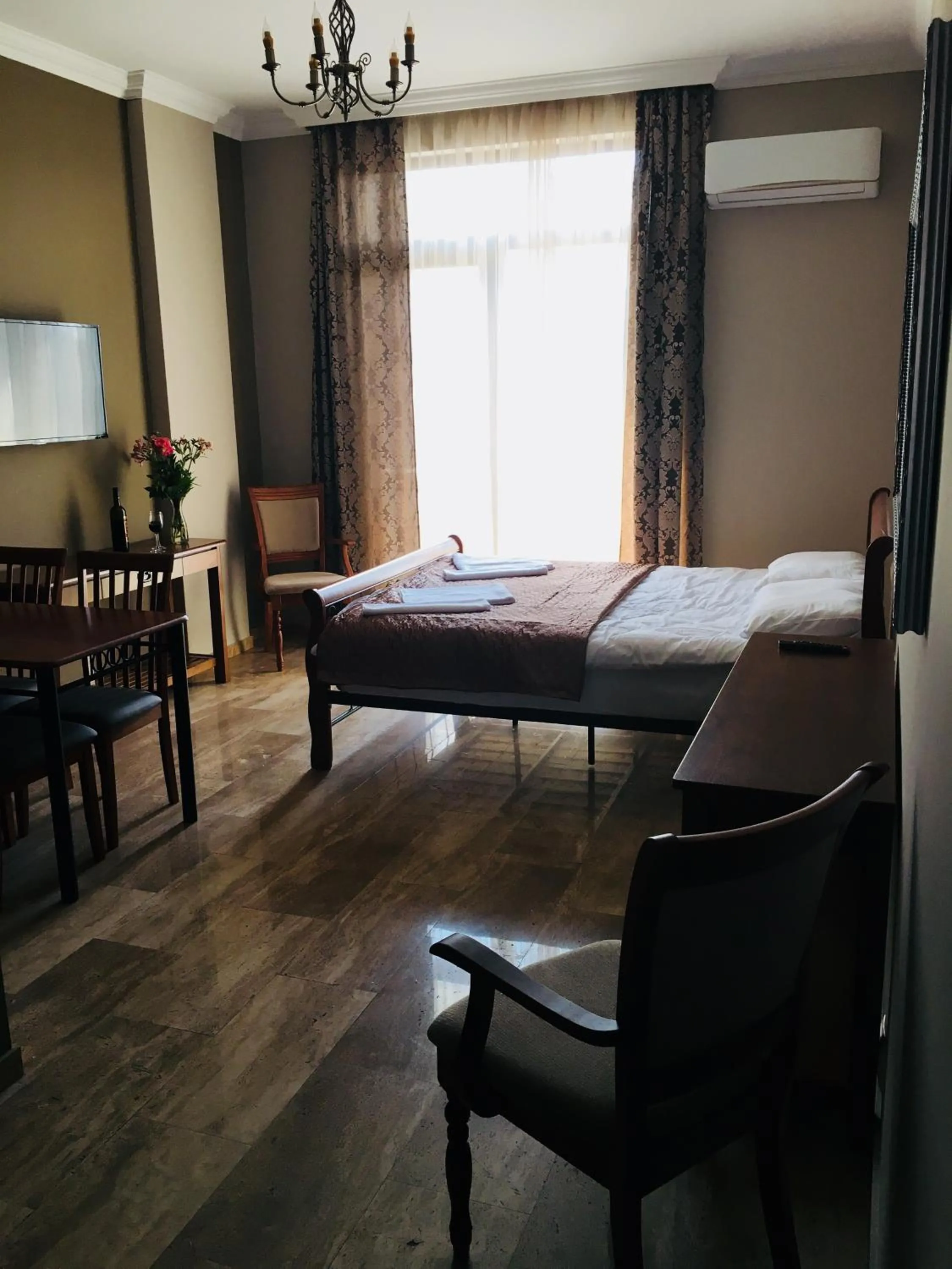 Bed in Hotel Belvedere