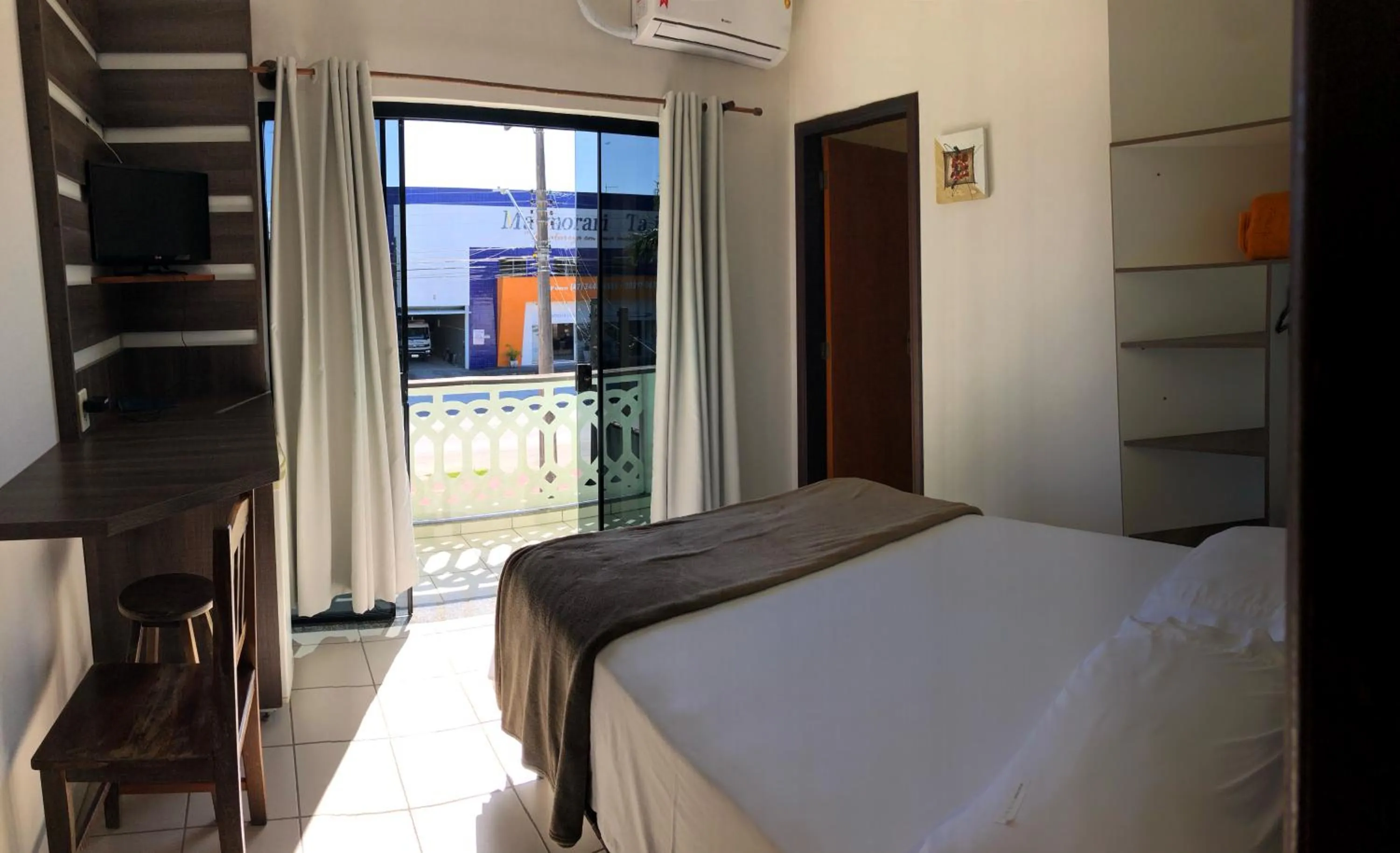 Bedroom, Bed in Hotel Pousada Mar Azul