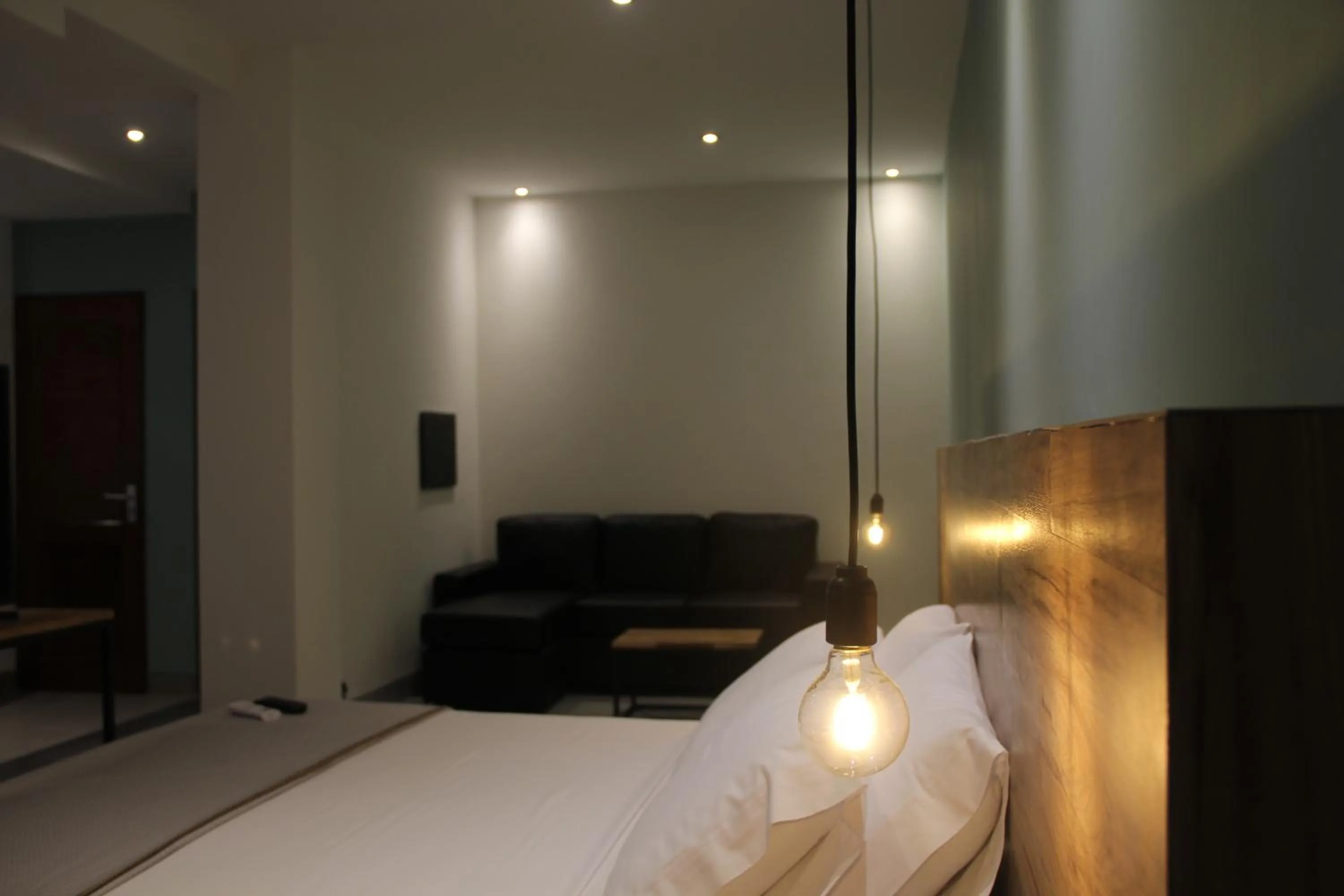 Photo of the whole room, Bed in Hotel G