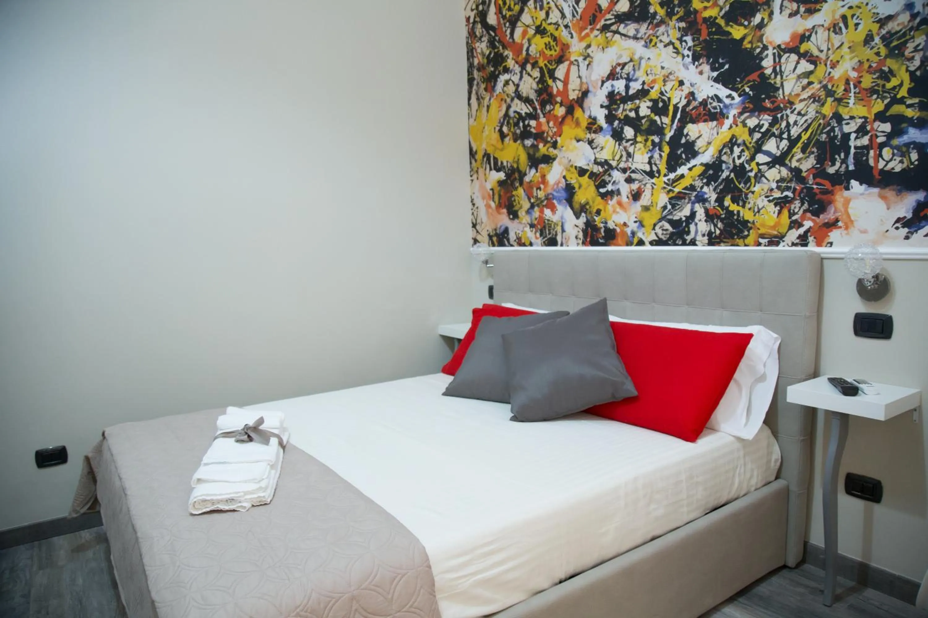 Bedroom, Bed in Art in B&B