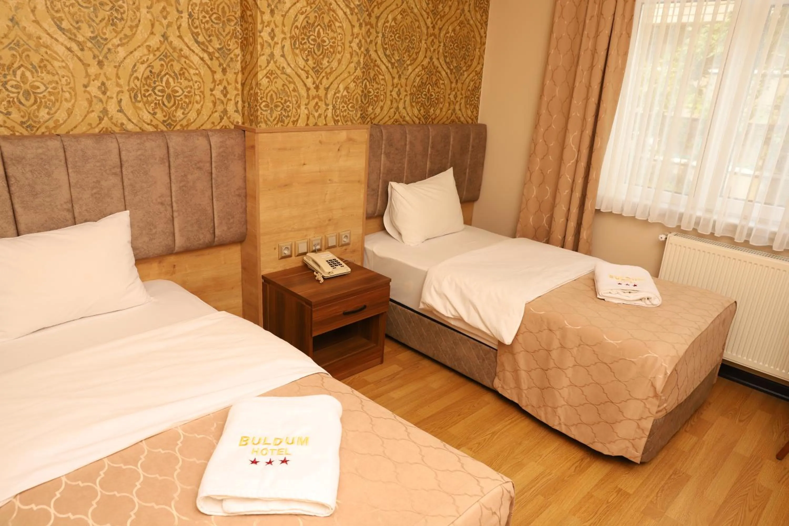 Bedroom, Bed in Buldum Otel