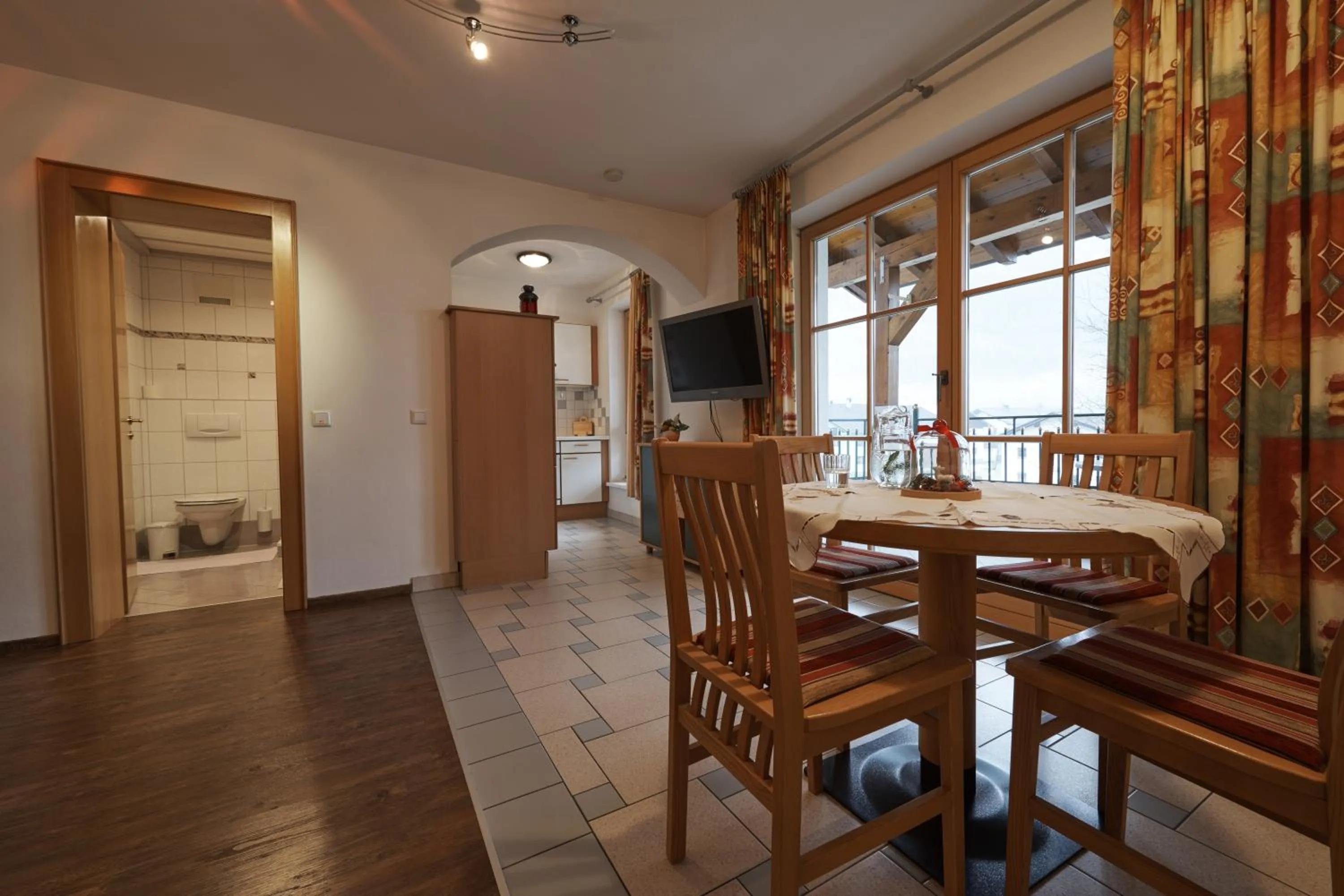 Dining area in Appartements Gladbach