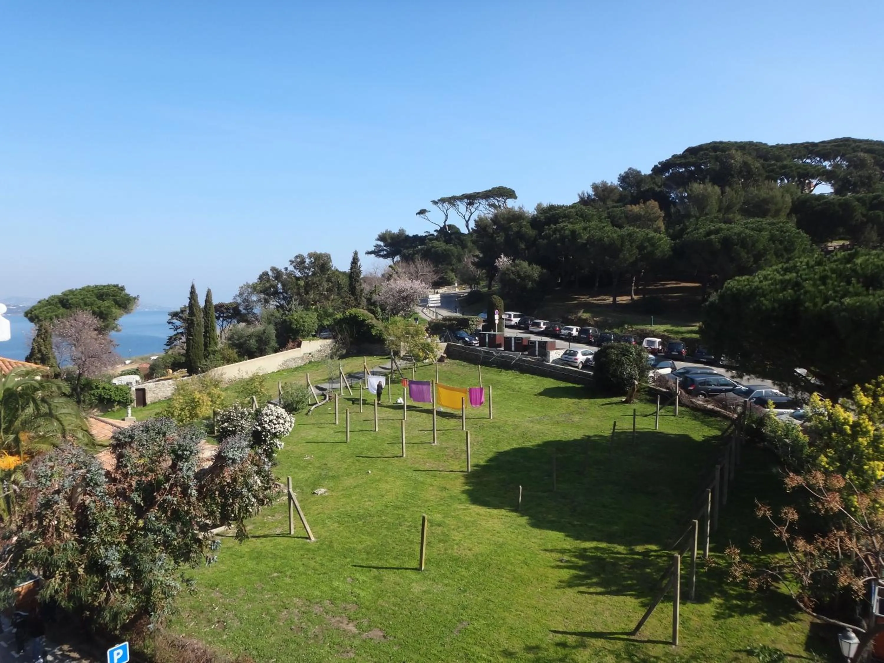 Garden view in Hotel B Lodge