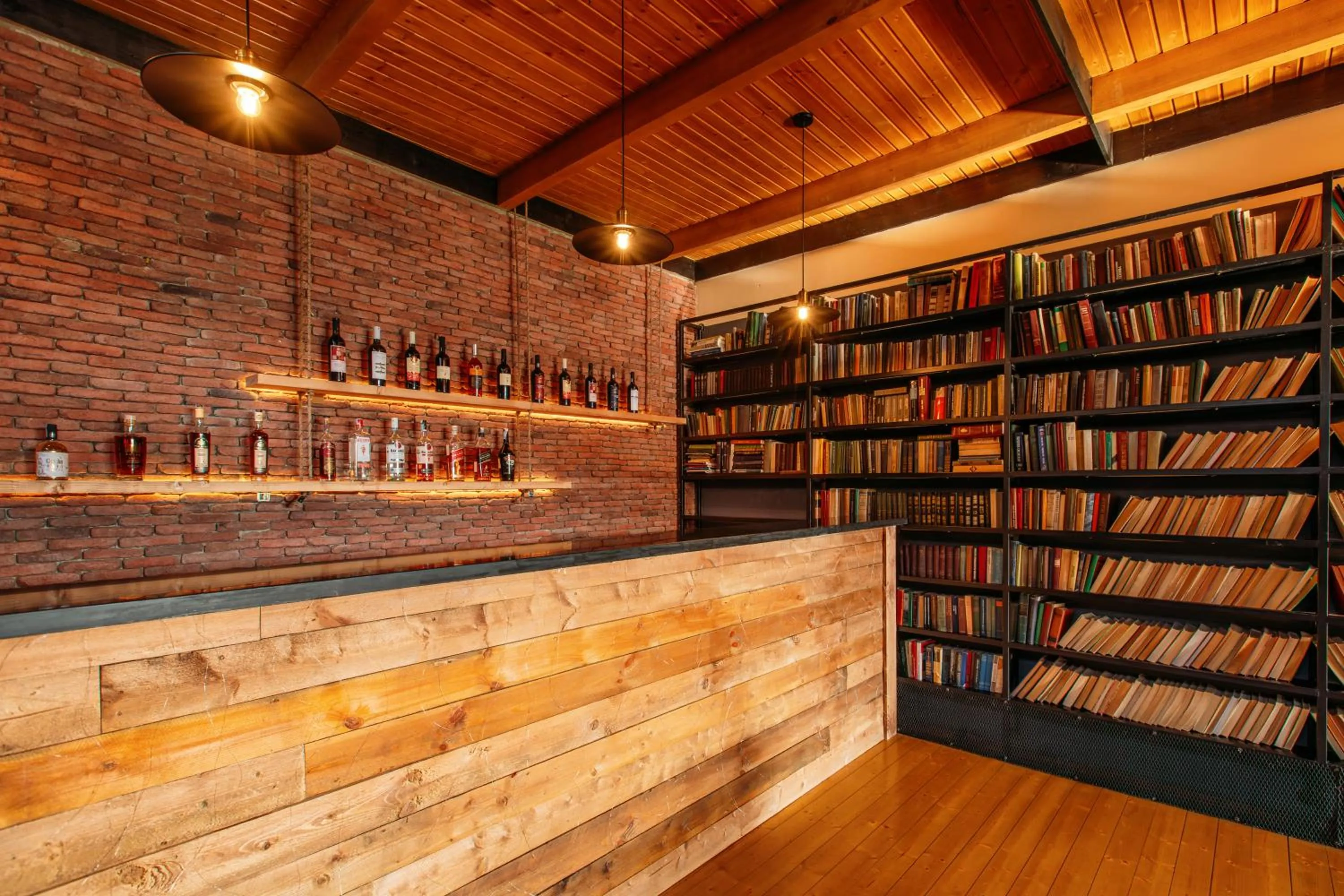 Lounge or bar in Timber Boutique Hotel