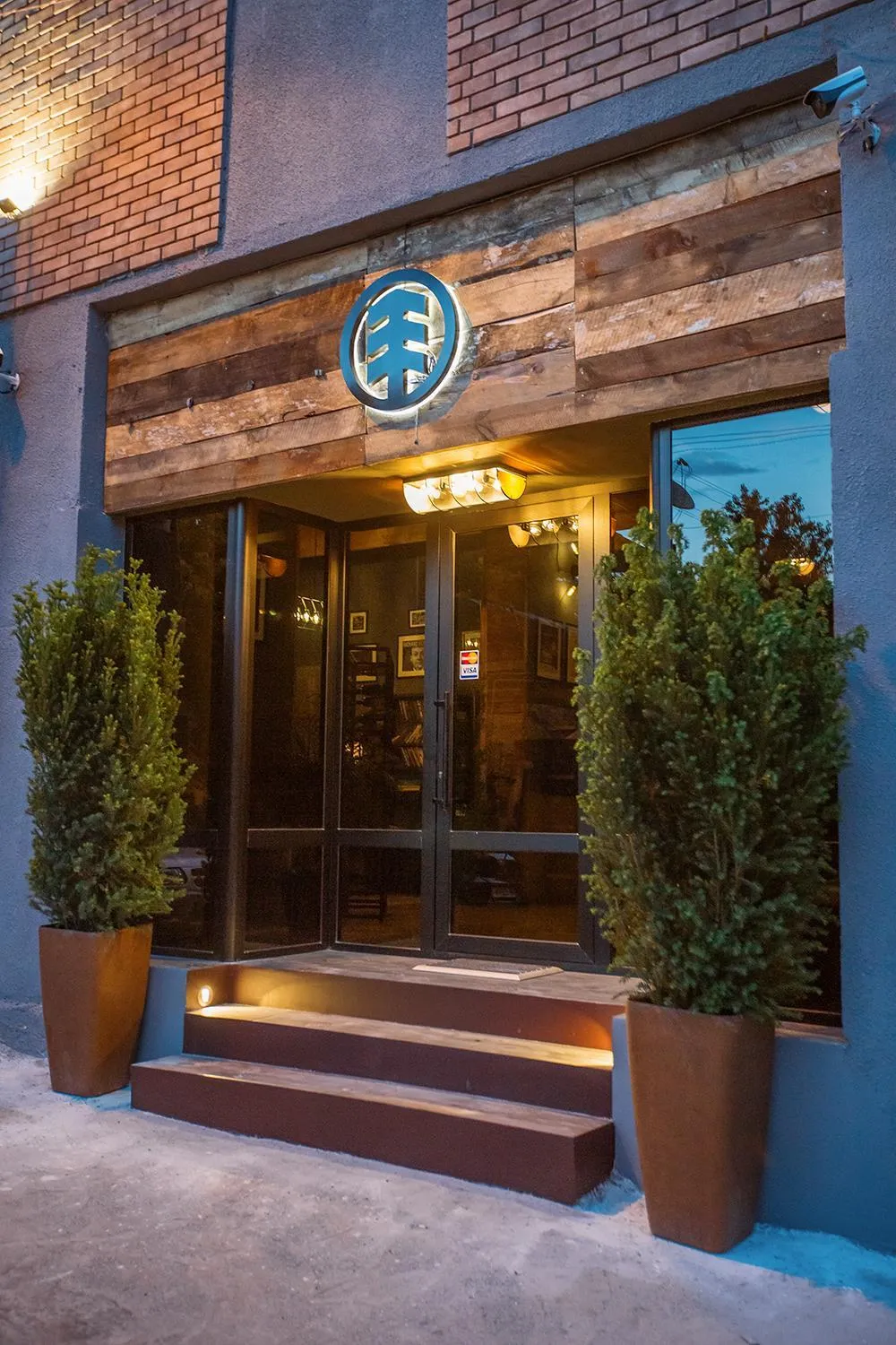 Facade/entrance in Timber Boutique Hotel