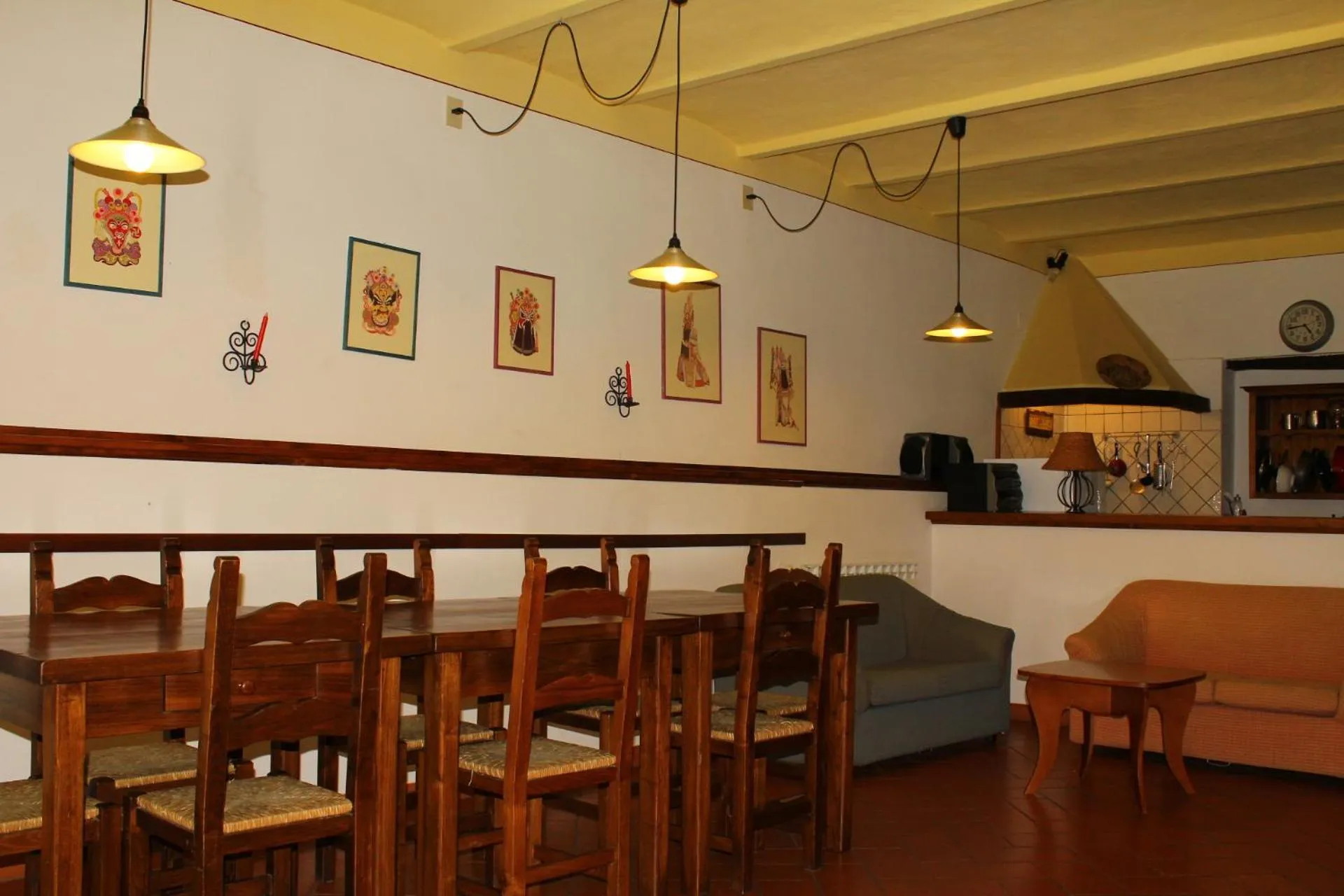 Communal lounge/ TV room in Il Casolare