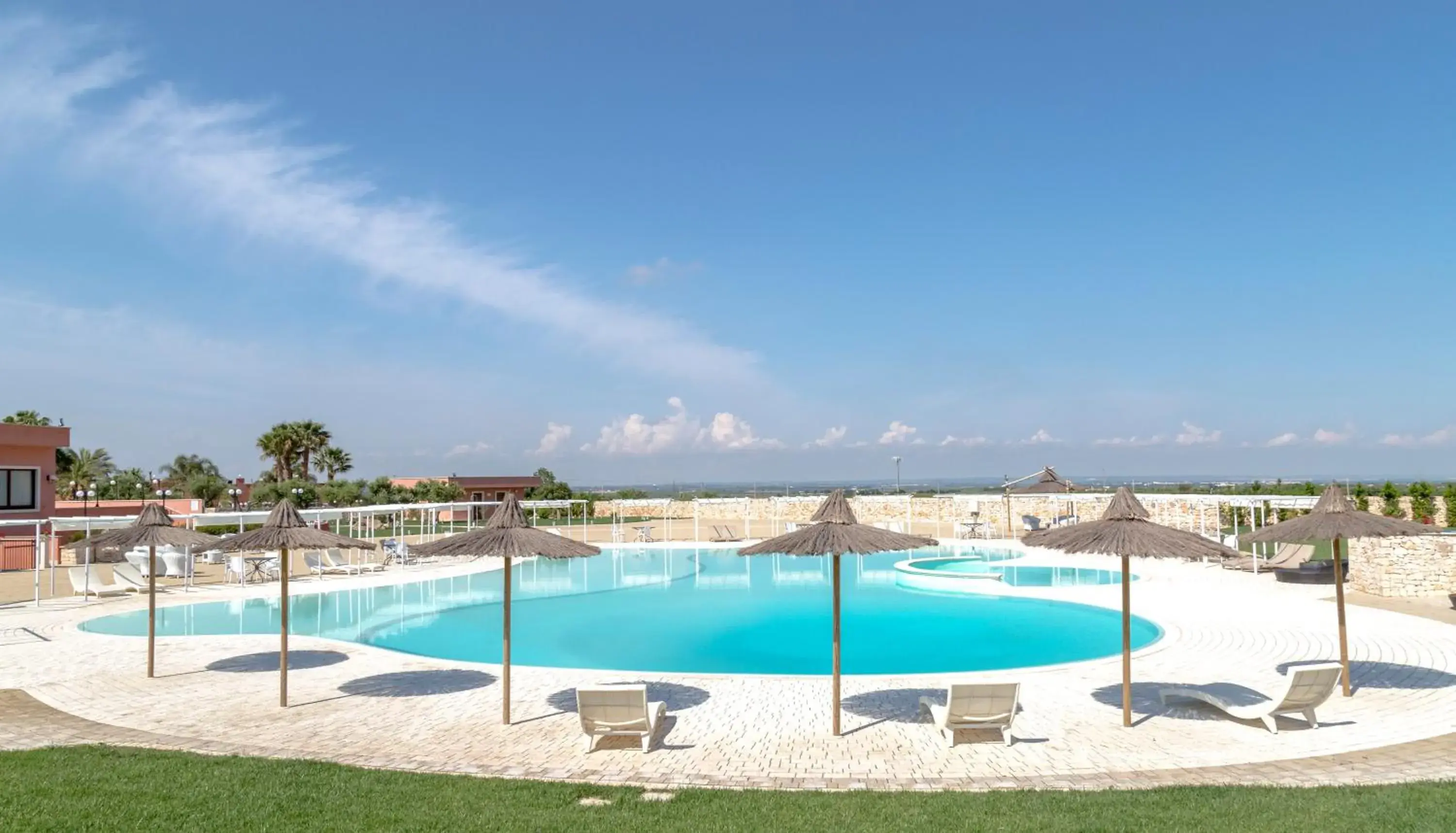 Pool view in Hotel Relais Antica Masseria Pool view in Hotel Relais Antica Masseria