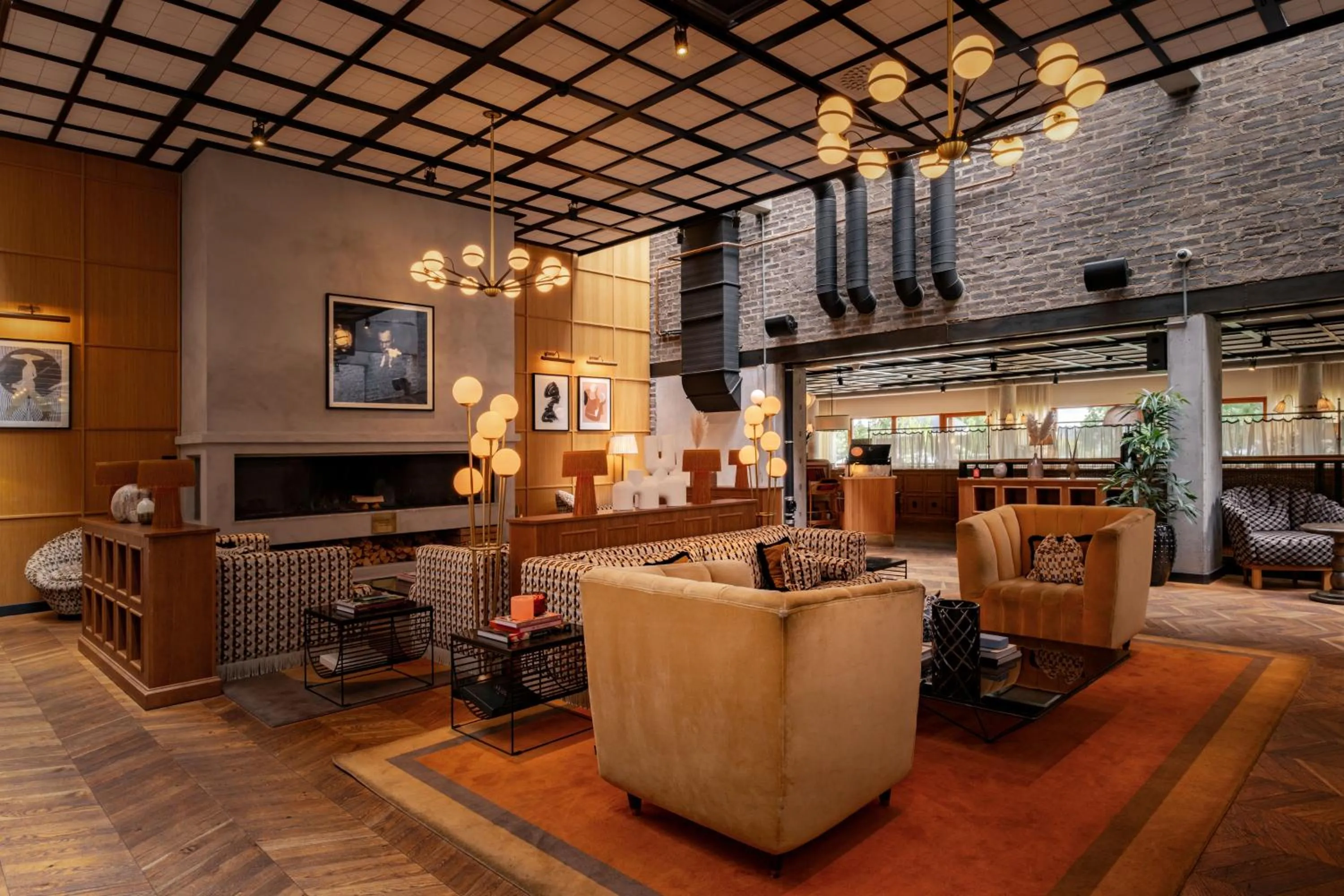 Living room in Ellery Beach House