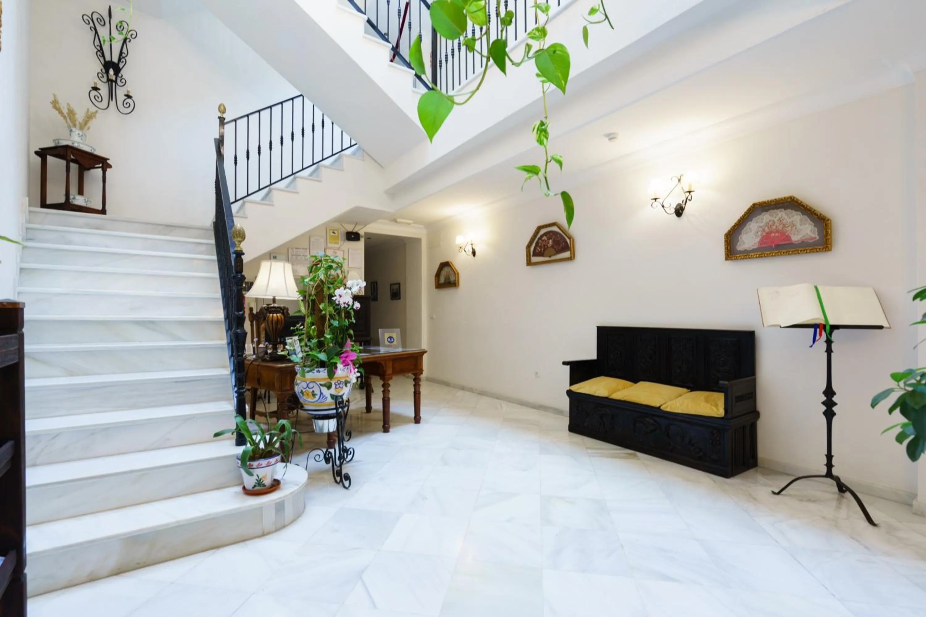 Lobby or reception in Hostal Ciudad Trigueros