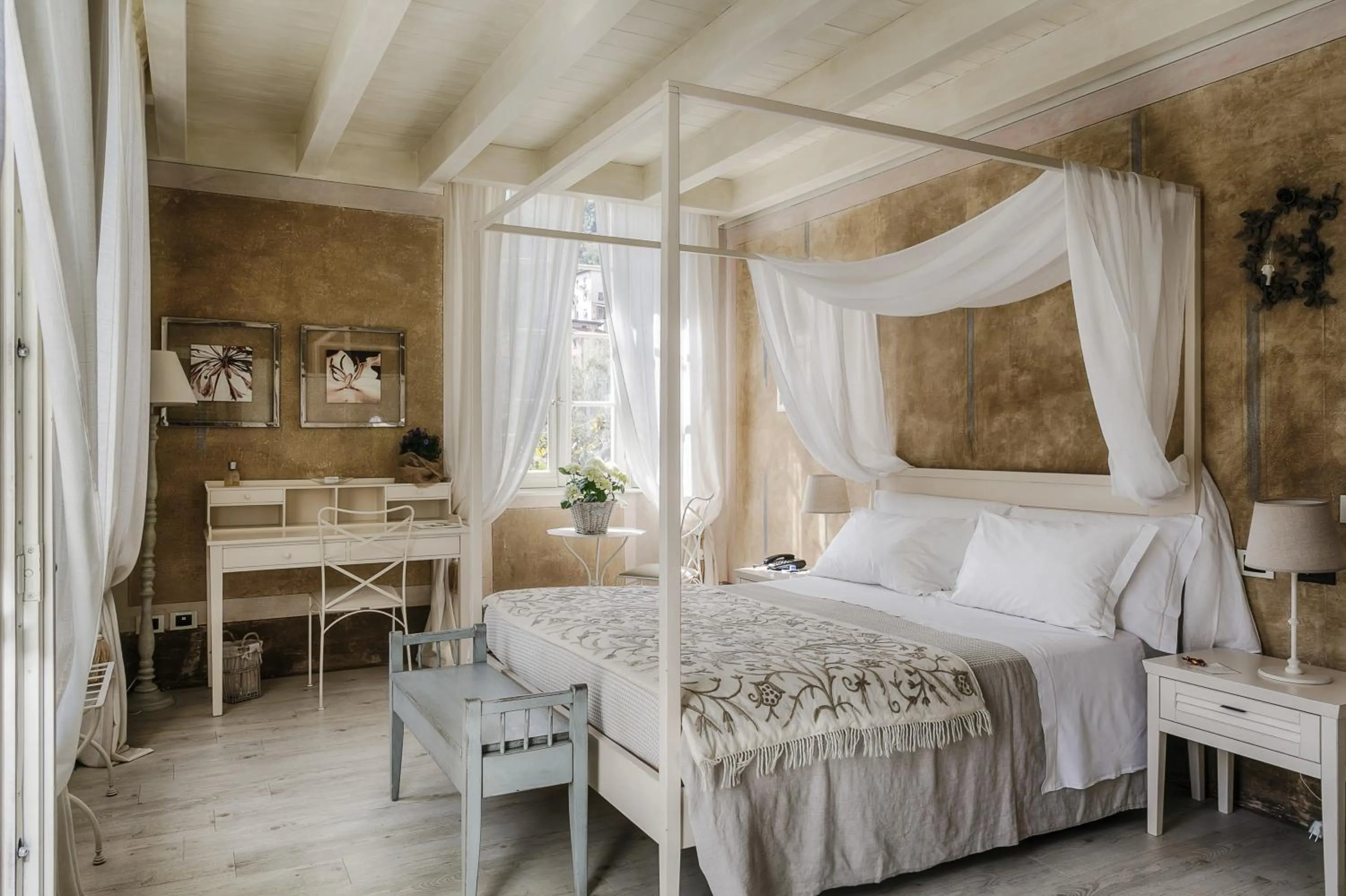 Bed in Relais Villa Vittoria