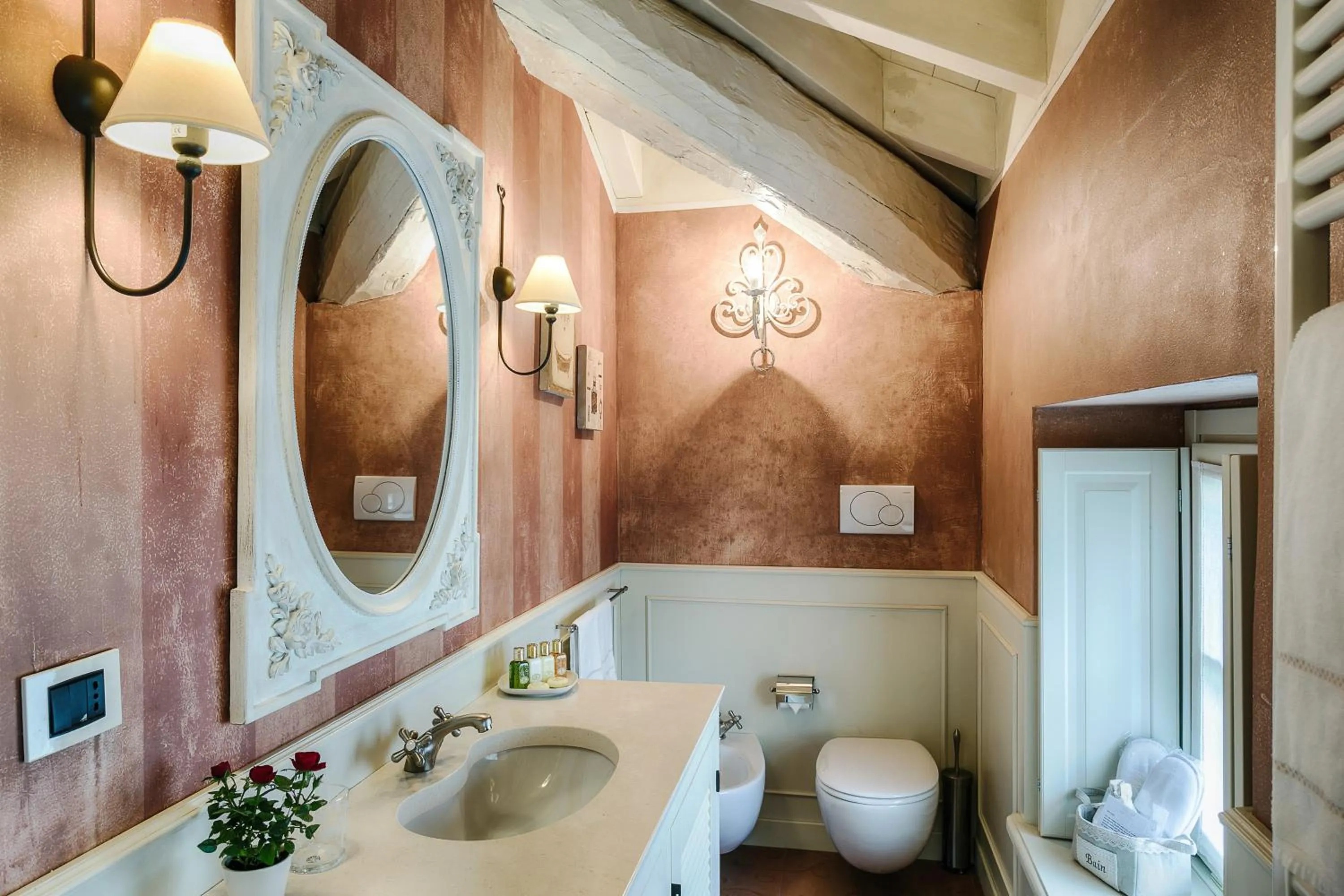 Bathroom in Relais Villa Vittoria