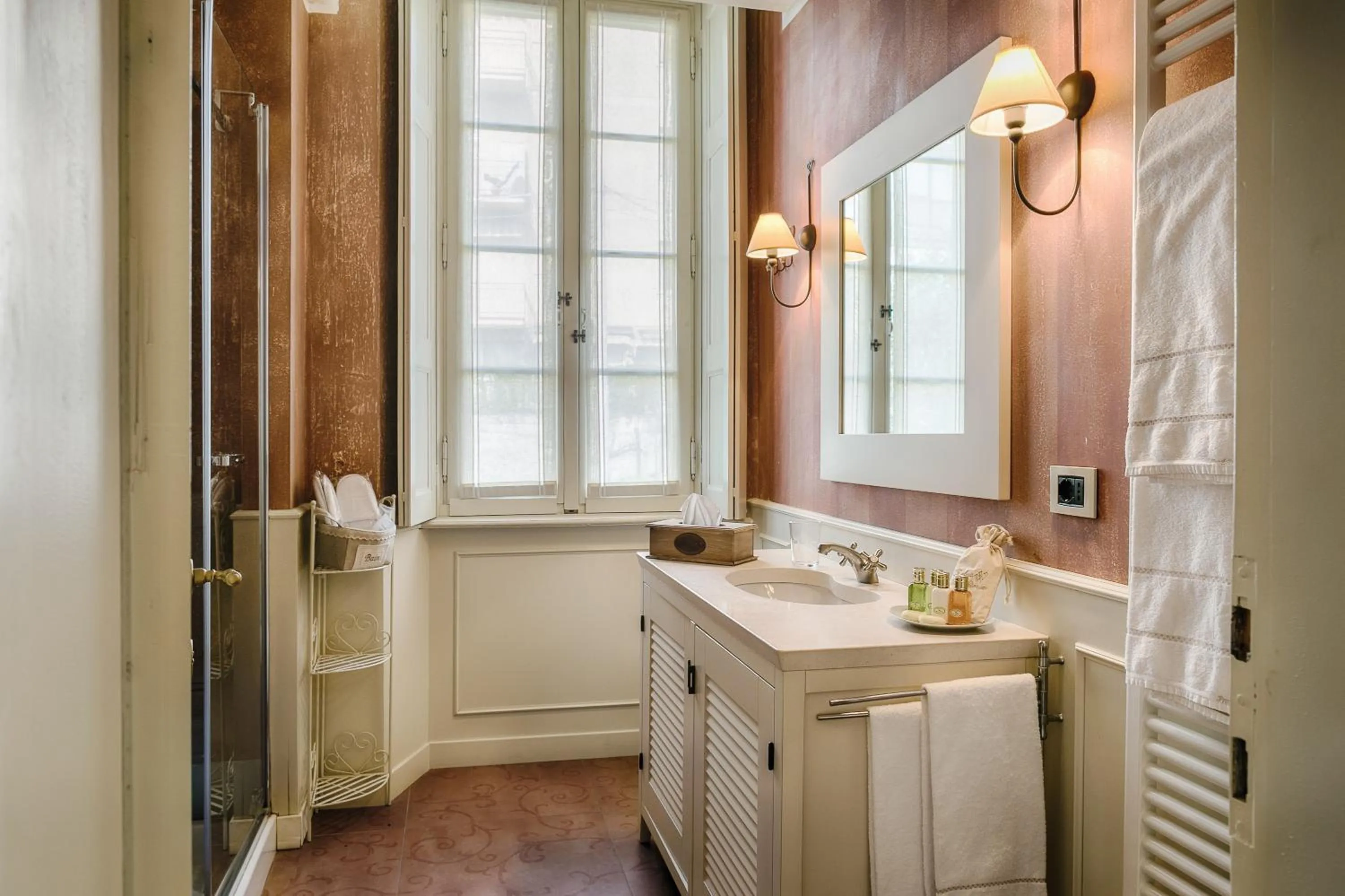 Bathroom in Relais Villa Vittoria