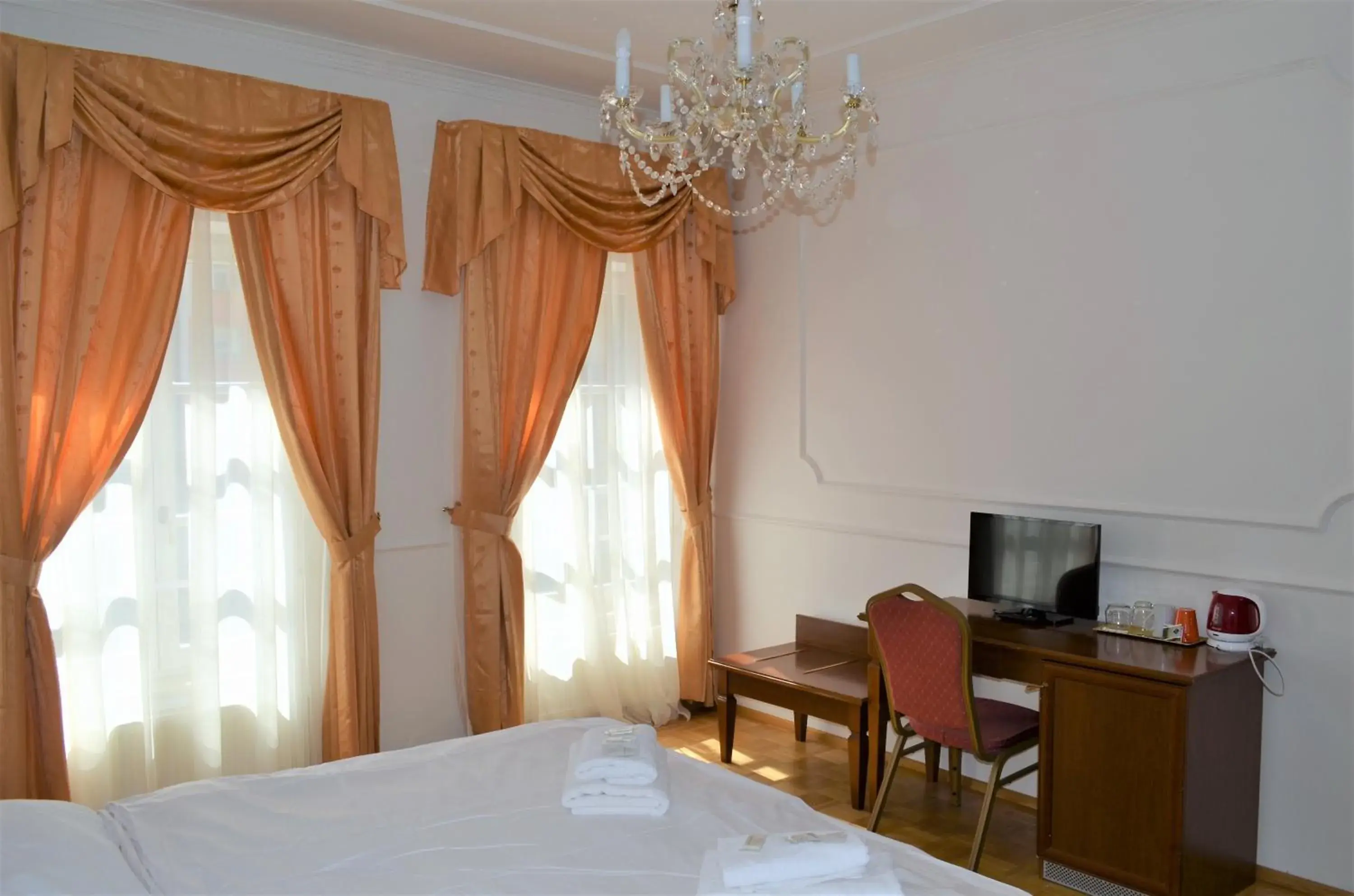 Bed in Hotel Renesance Krasna Kralovna Bed in Hotel Renesance Krasna Kralovna