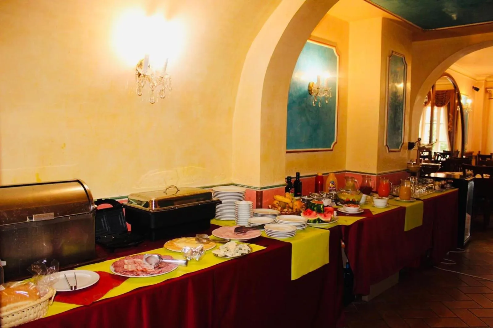 Buffet breakfast in Hotel Renesance Krasna Kralovna