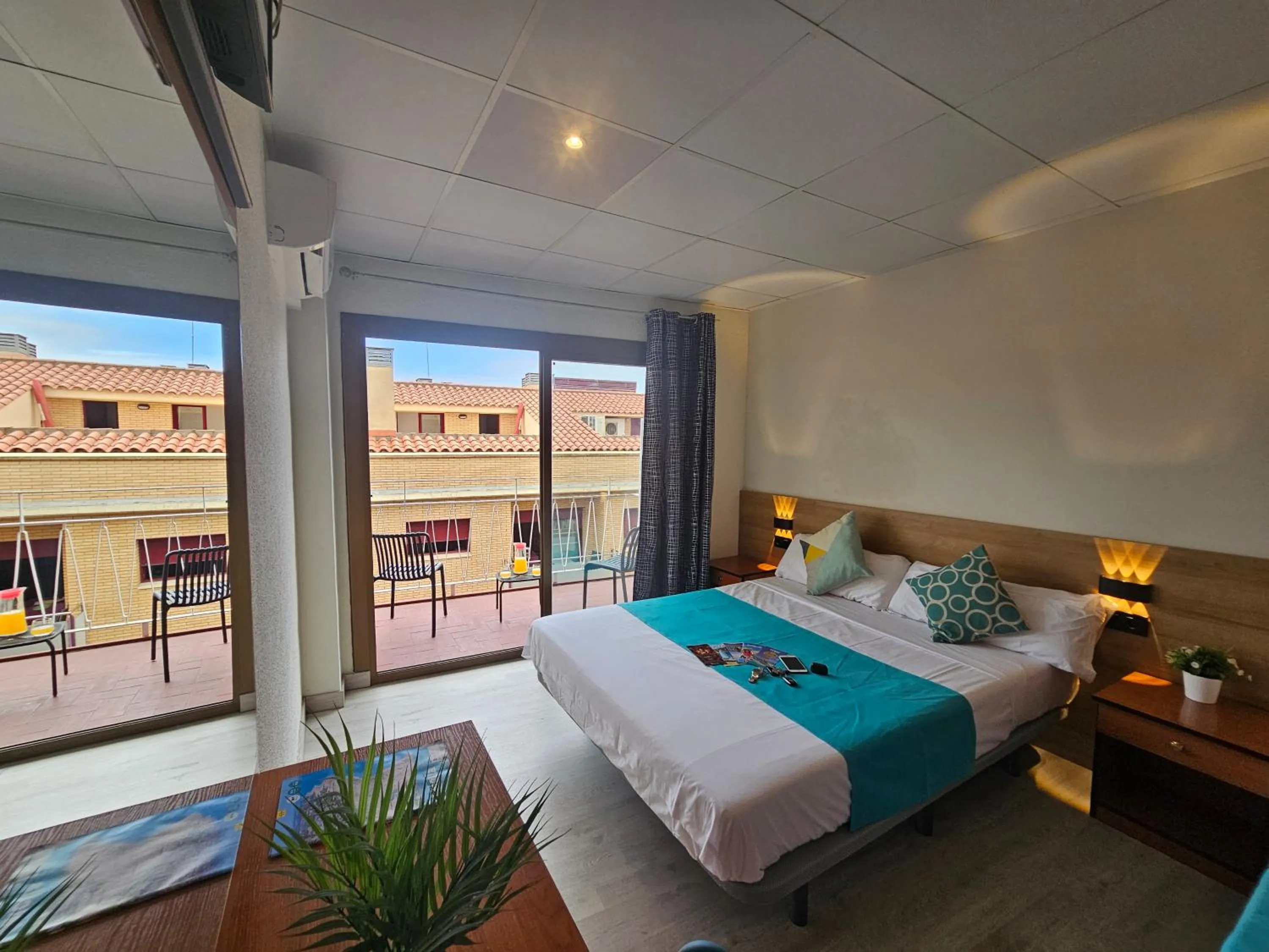 Bed in Hotel Mar i Sol