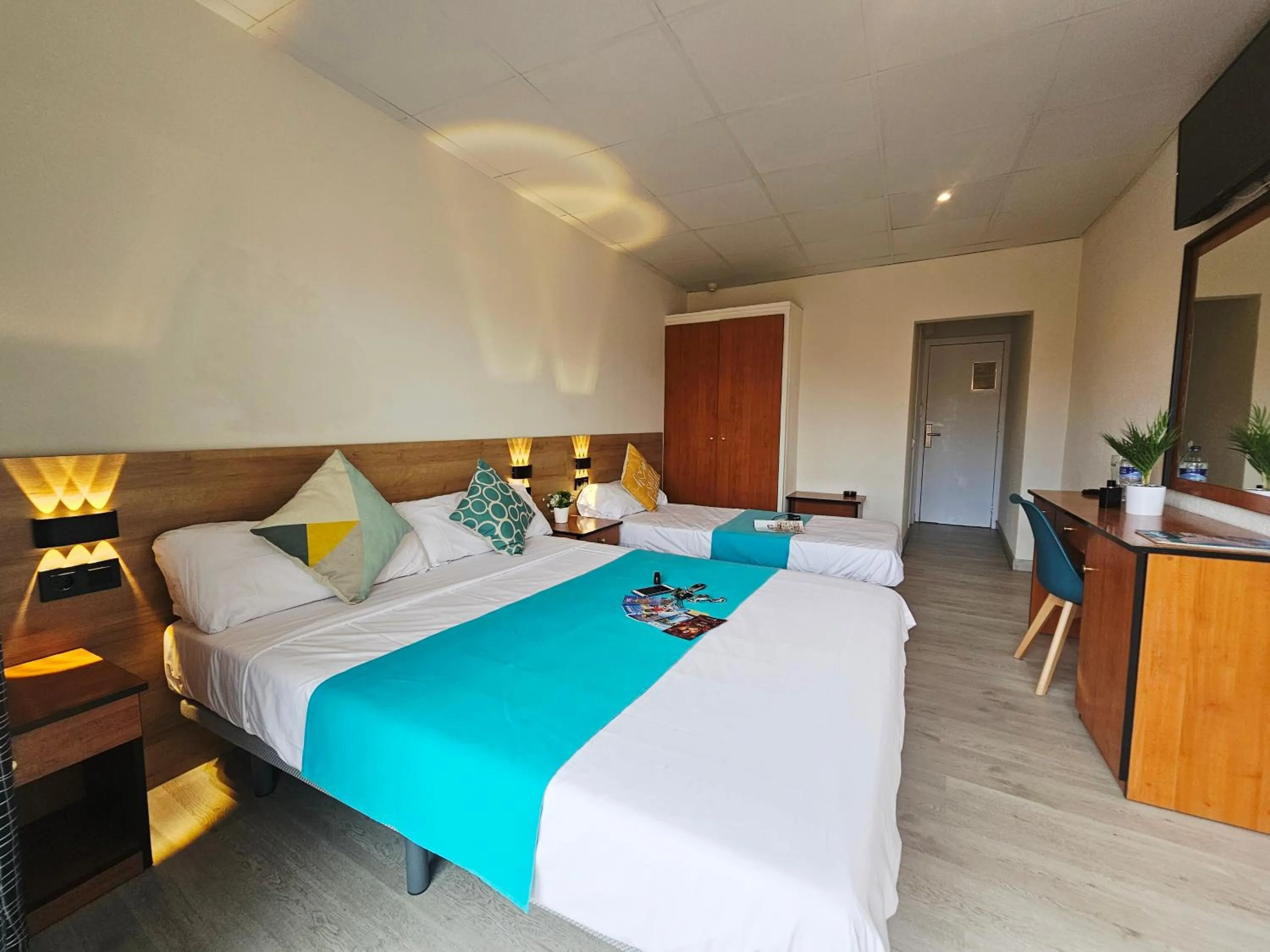 Bed in Hotel Mar i Sol