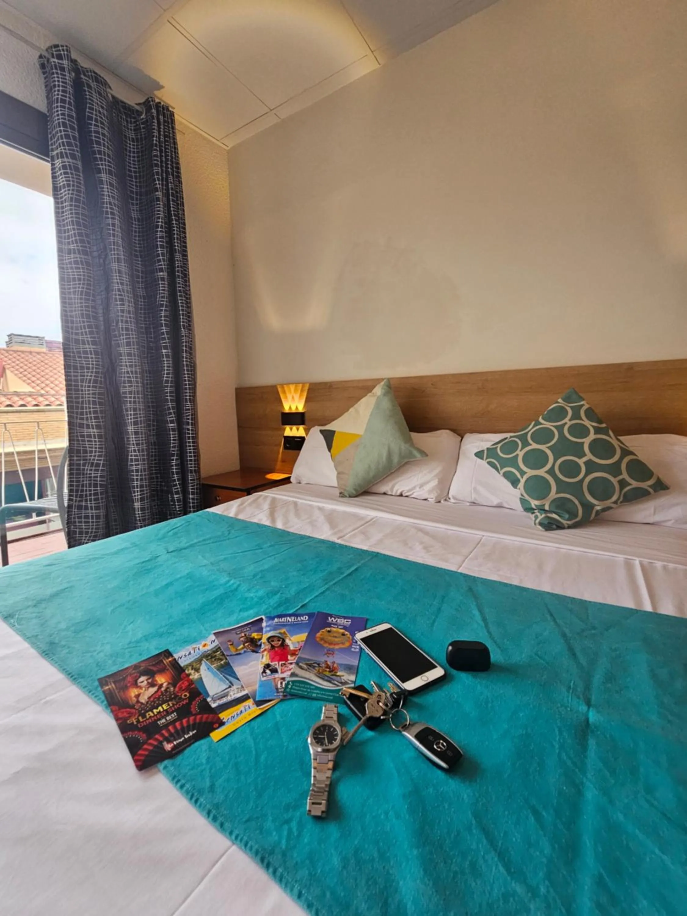 Bed in Hotel Mar i Sol