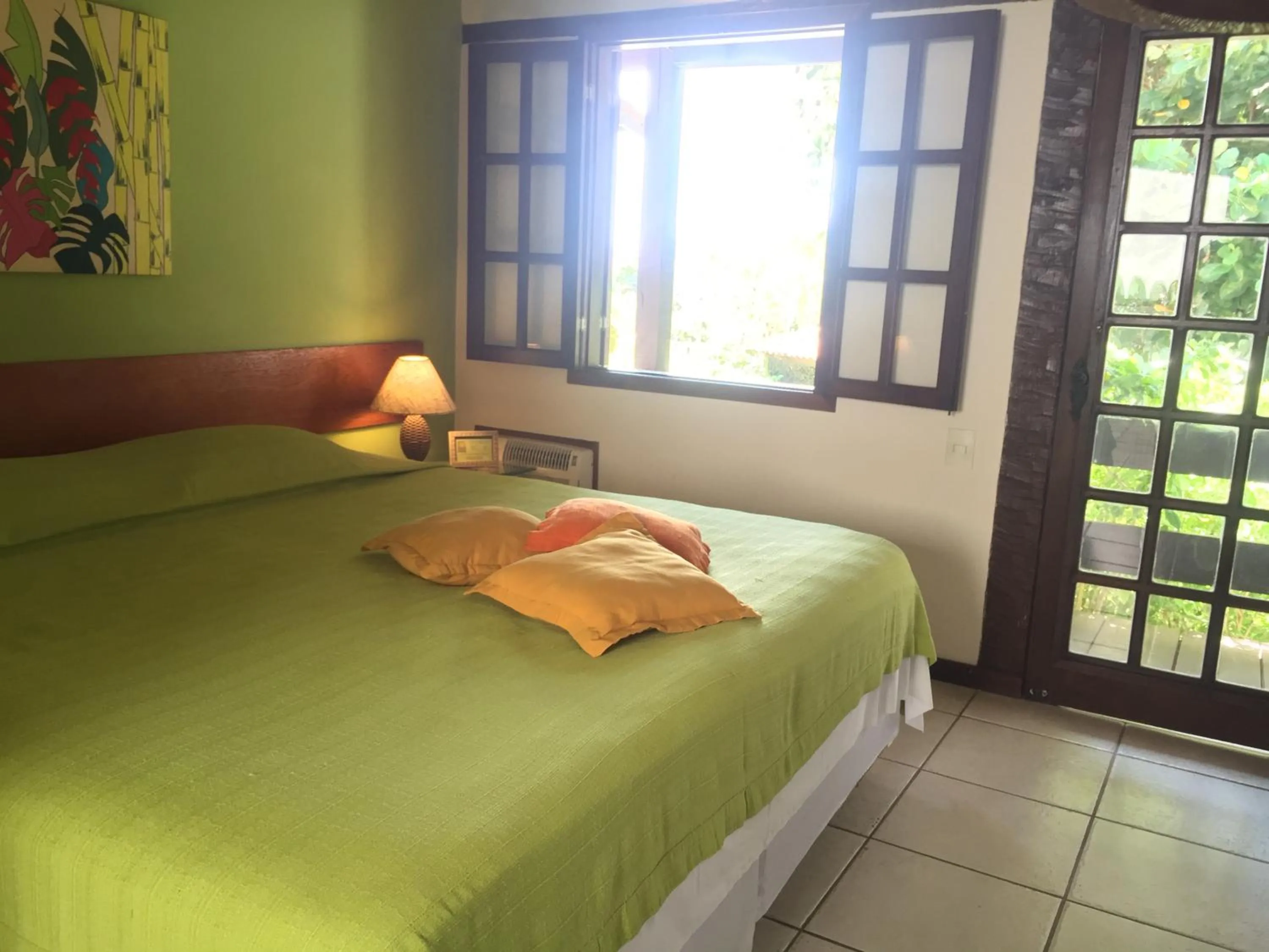 Bed in Pousada Caminho do Sol