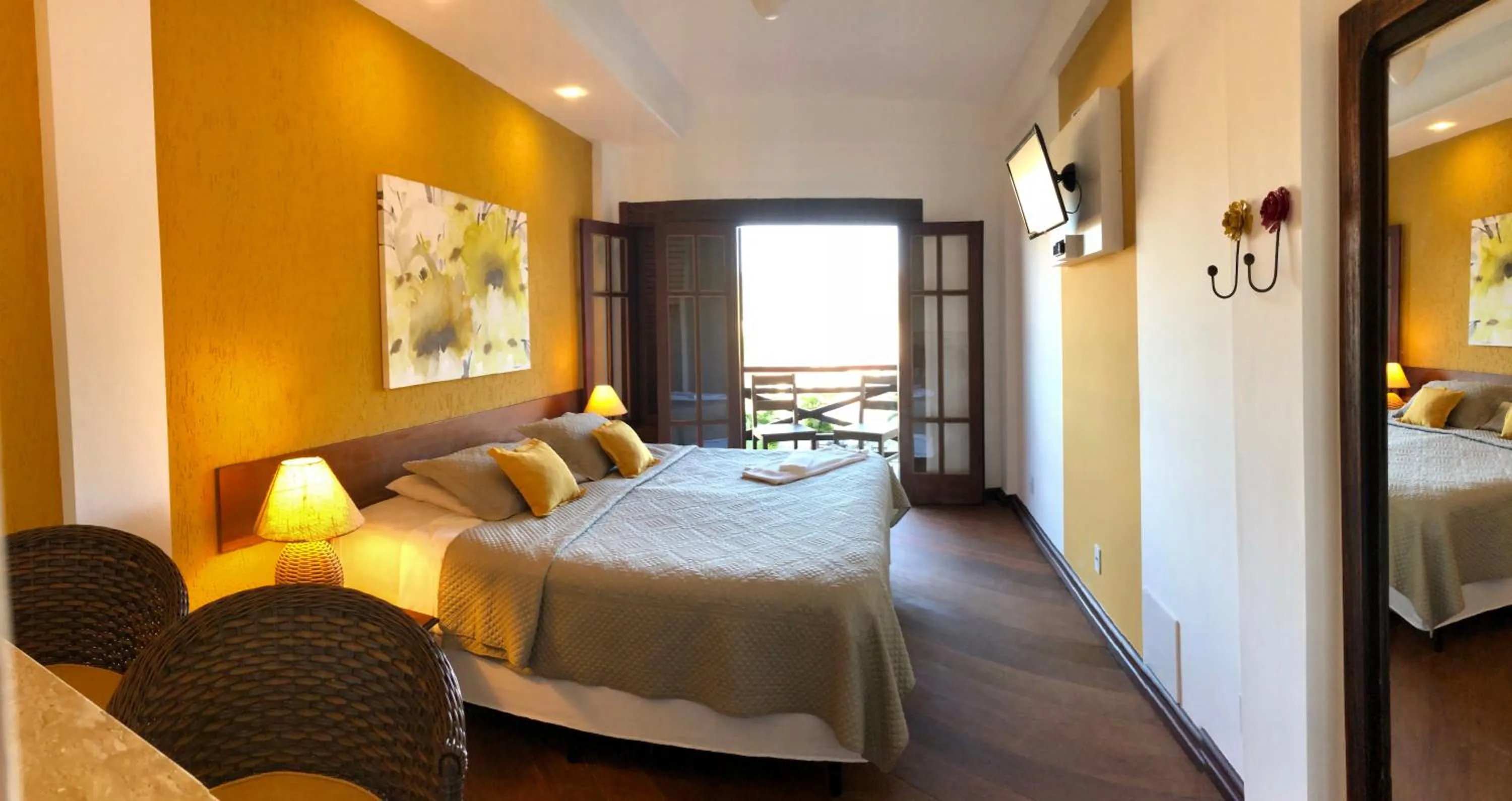 Bed in Pousada Caminho do Sol