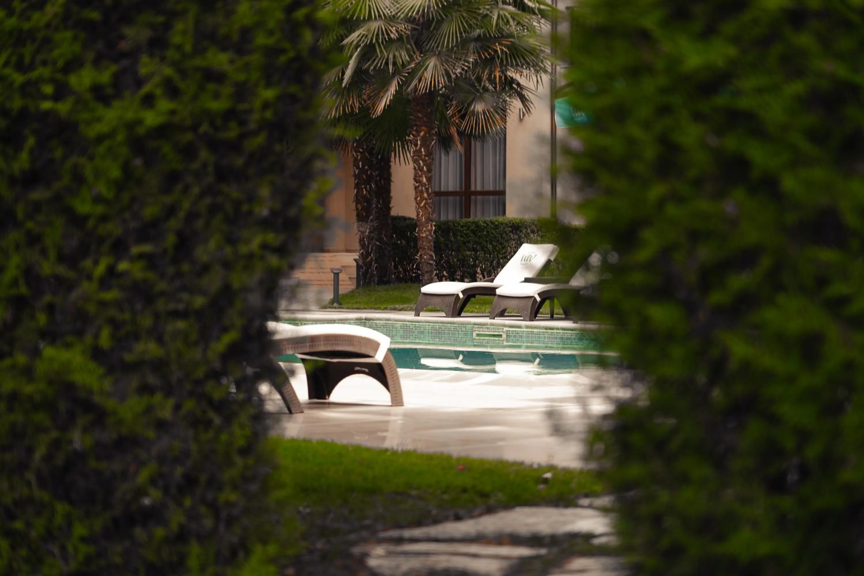 Garden in Family Hotel Edia-Sandanski