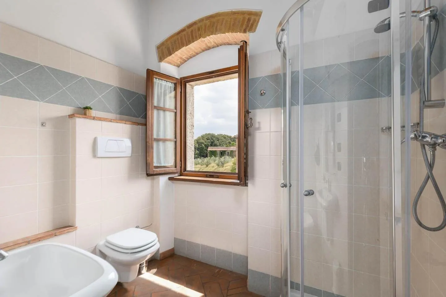 Bathroom in Agriturismo Il Casolare Di Bucciano