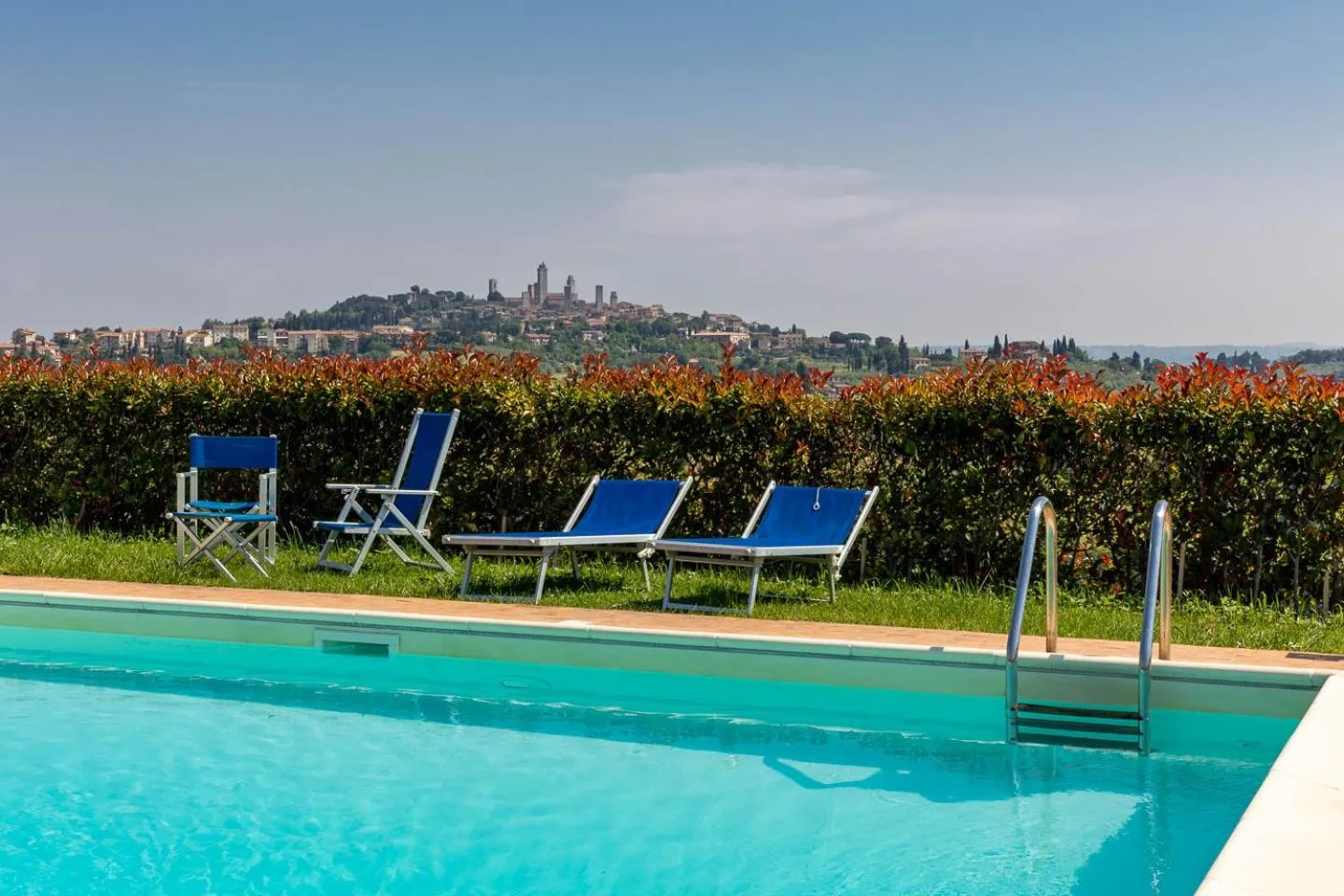 Pool view in Agriturismo Il Casolare Di Bucciano
