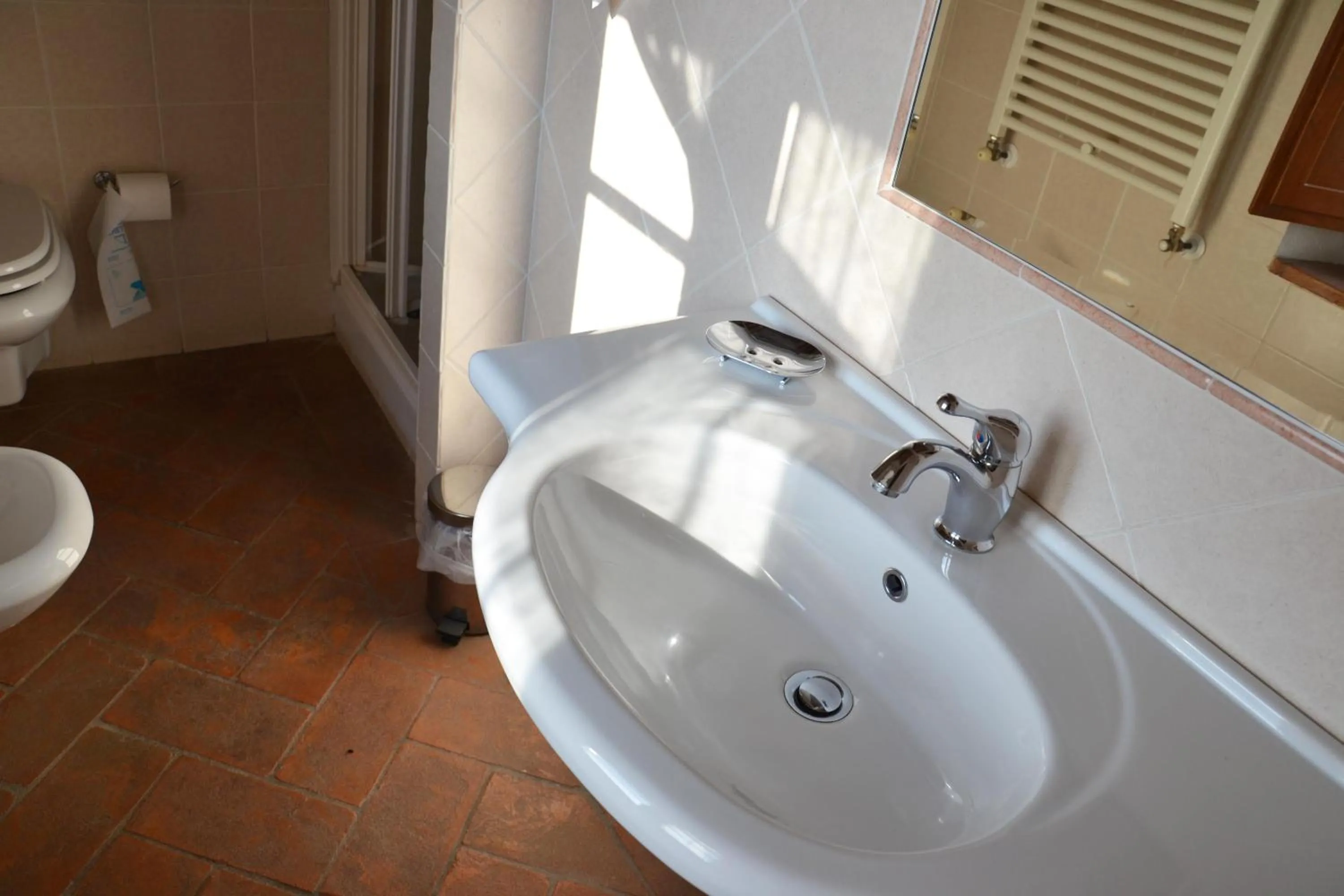 Bathroom in Agriturismo Il Casolare Di Bucciano