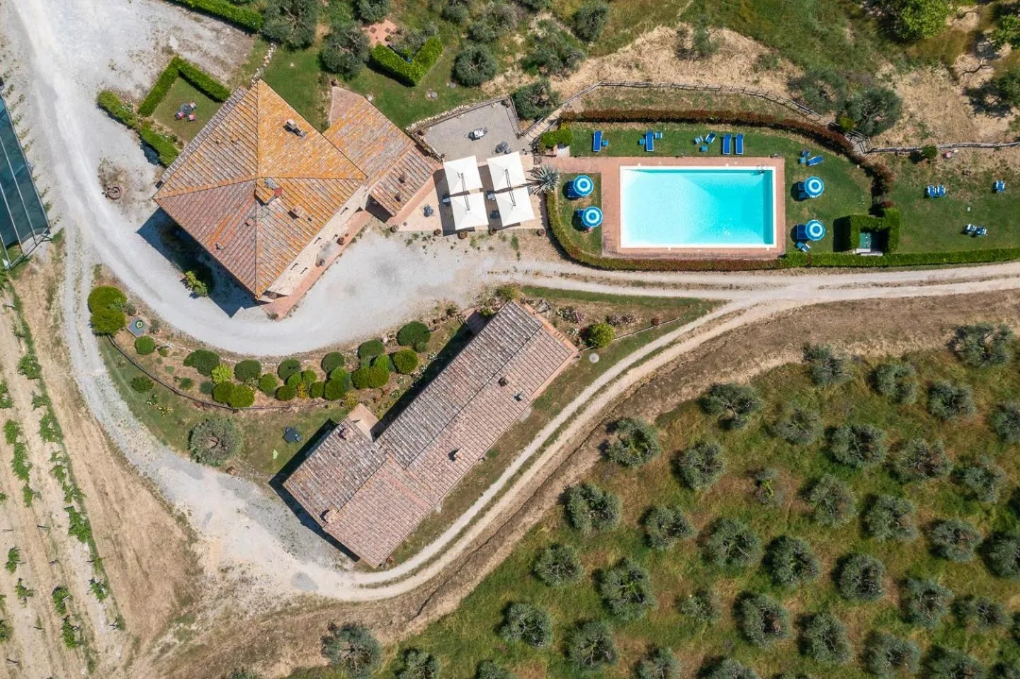 Bird's eye view in Agriturismo Il Casolare Di Bucciano