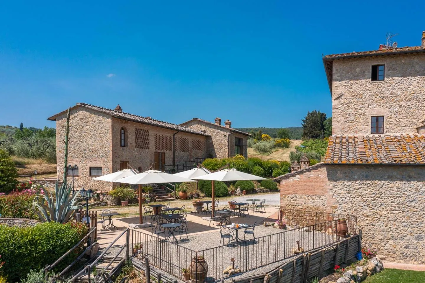 Balcony/Terrace in Agriturismo Il Casolare Di Bucciano