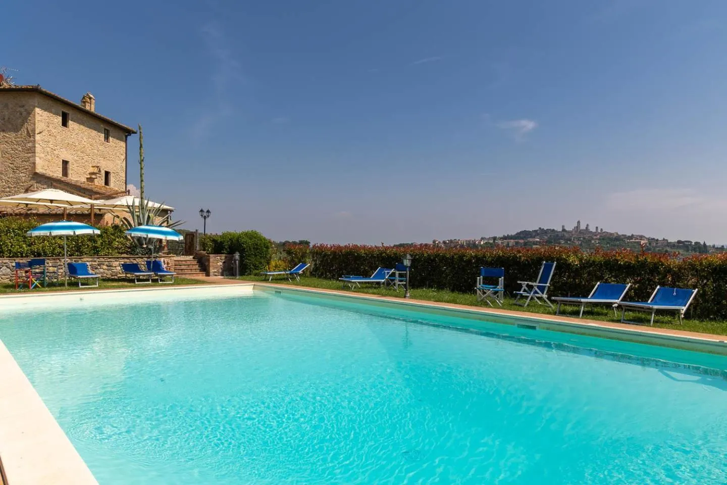 Pool view in Agriturismo Il Casolare Di Bucciano