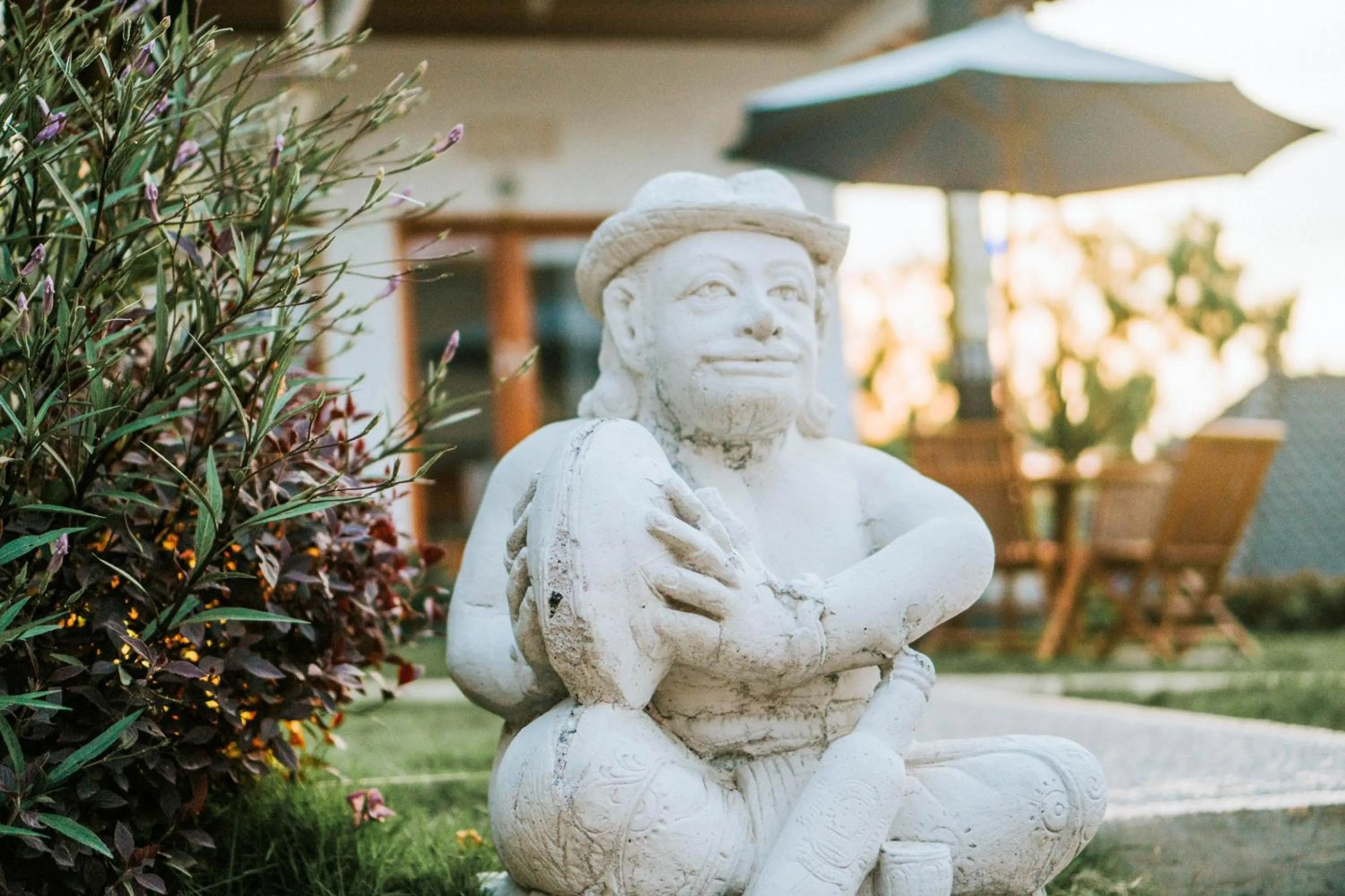 Decorative detail in Prasi Sunset Bungalows