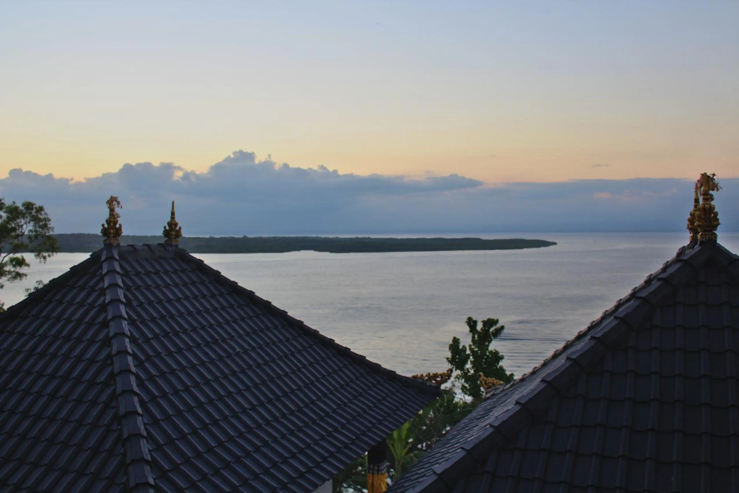 Sea view in Prasi Sunset Bungalows