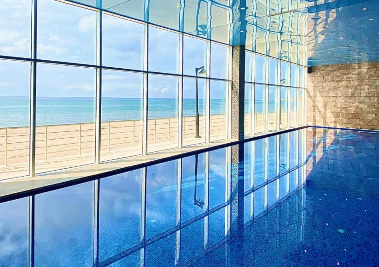 Swimming pool in Lancaster Eden Bay