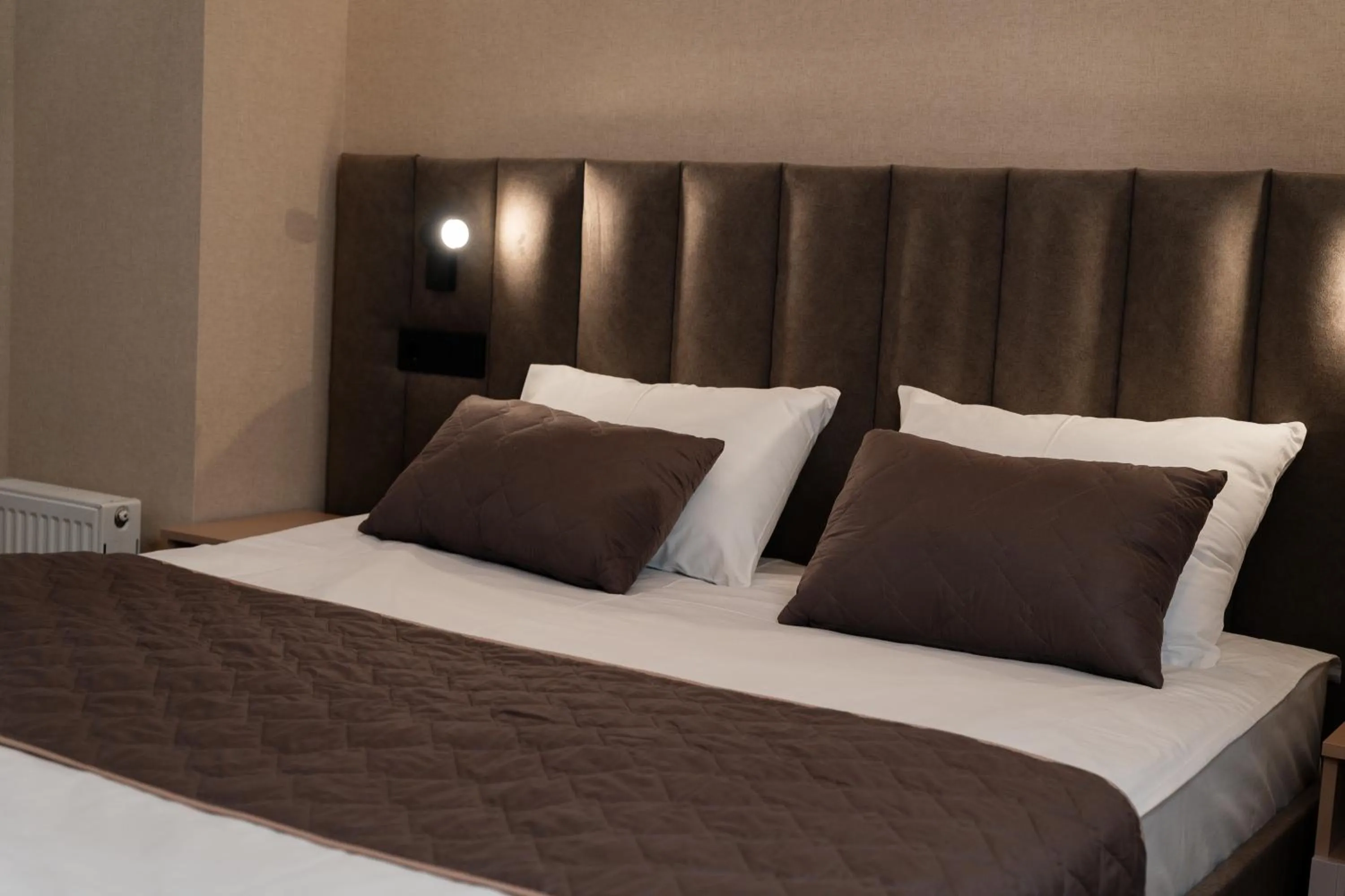 Bed in Hotel Palace Ukraine