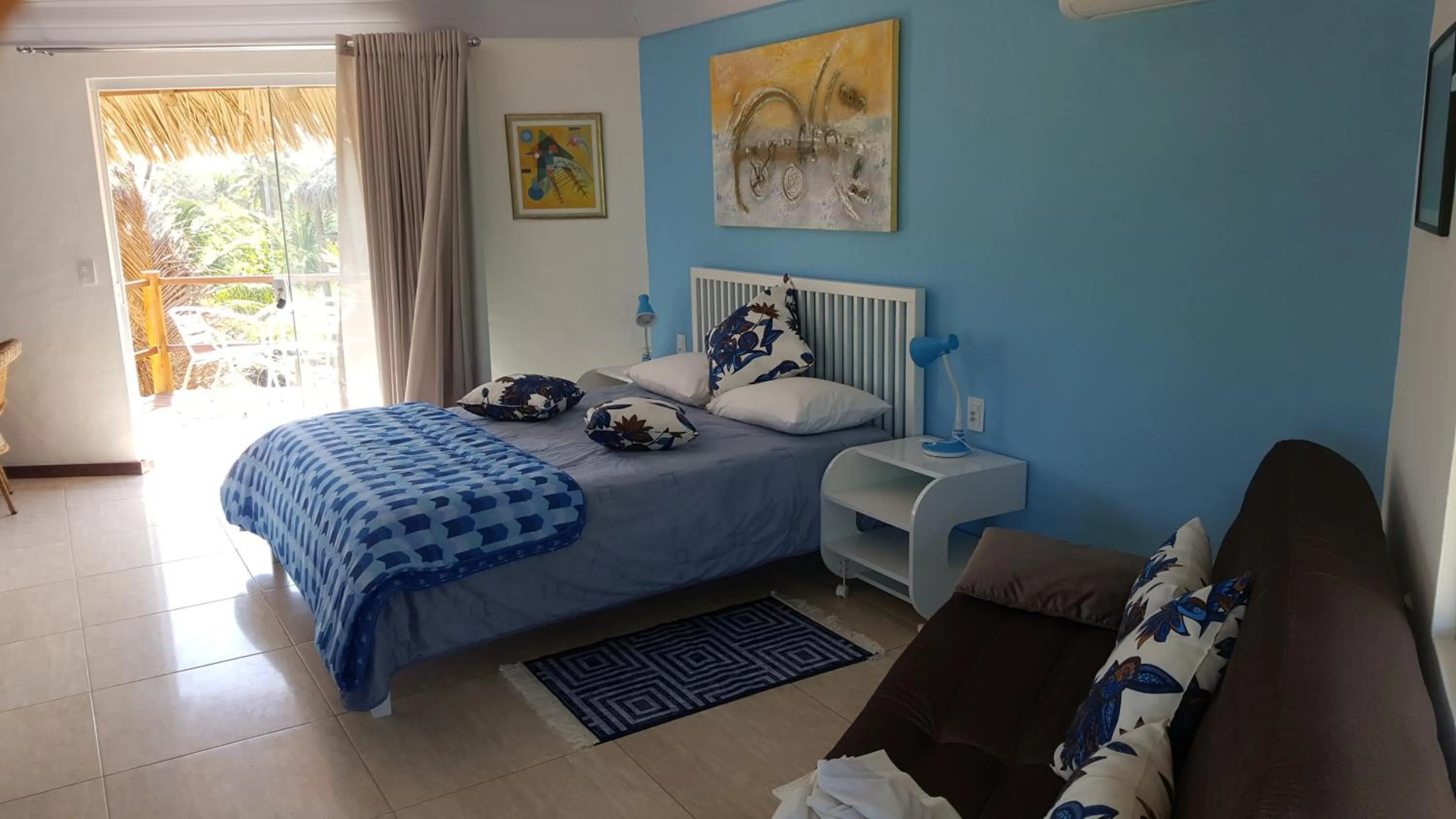 Bed in Pousada Entre as Águas