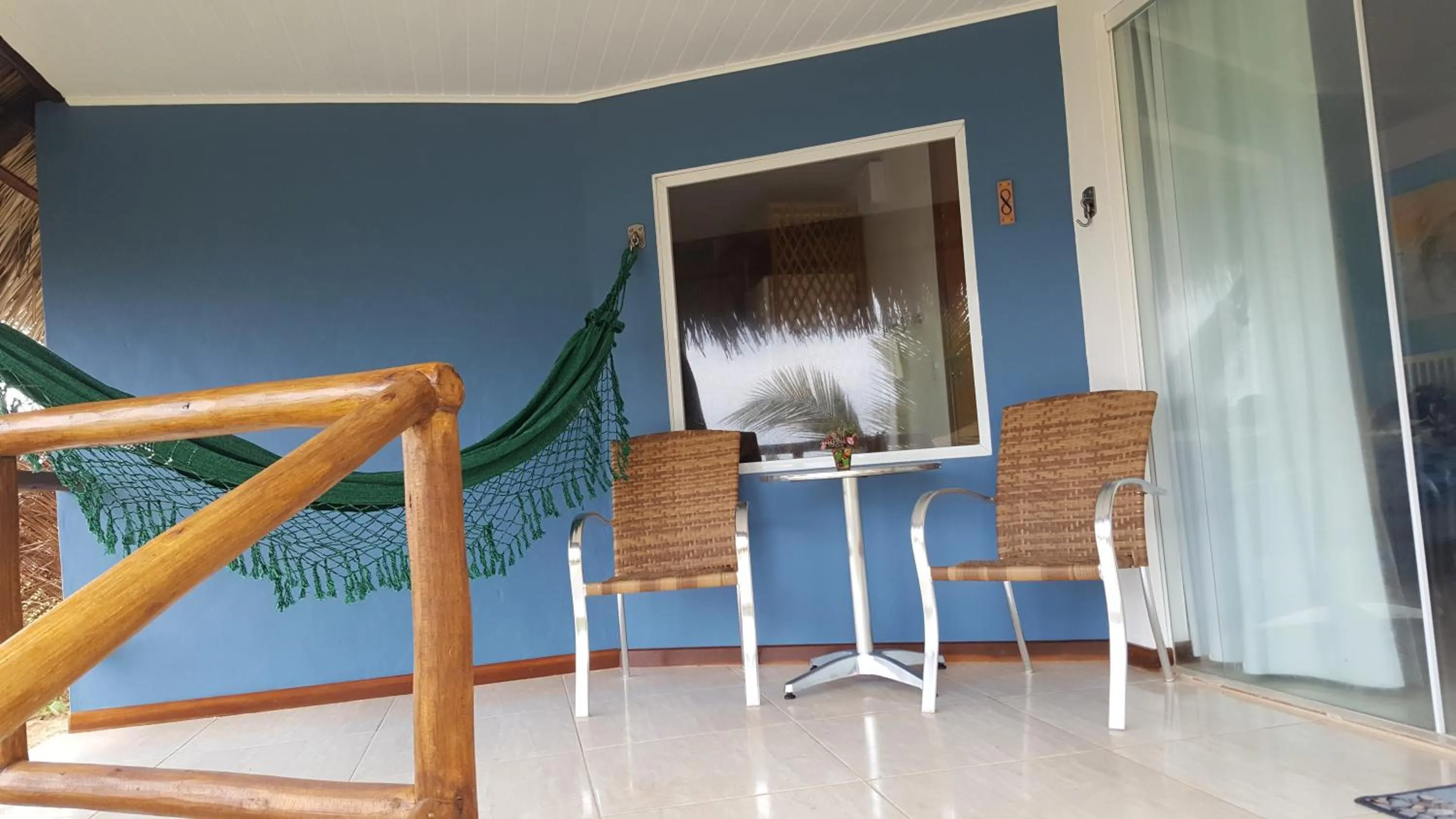 Balcony/Terrace in Pousada Entre as Águas