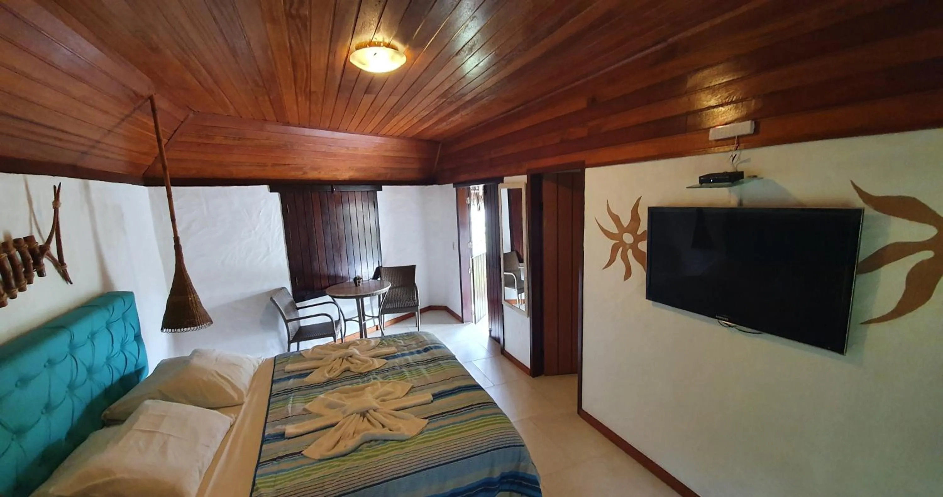 Bed in Pousada Entre as Águas