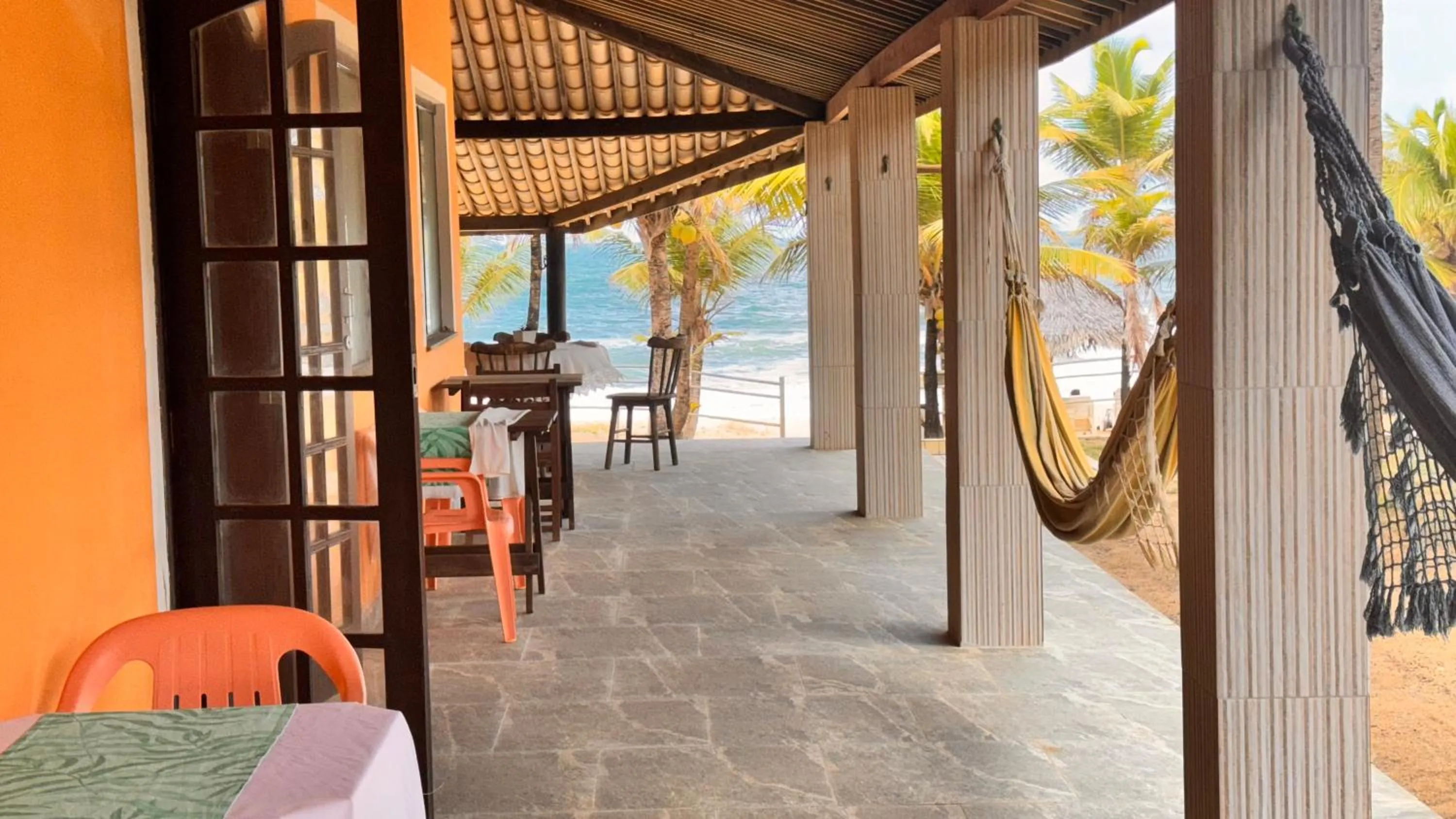 Balcony/Terrace in Pousada Entre as Águas