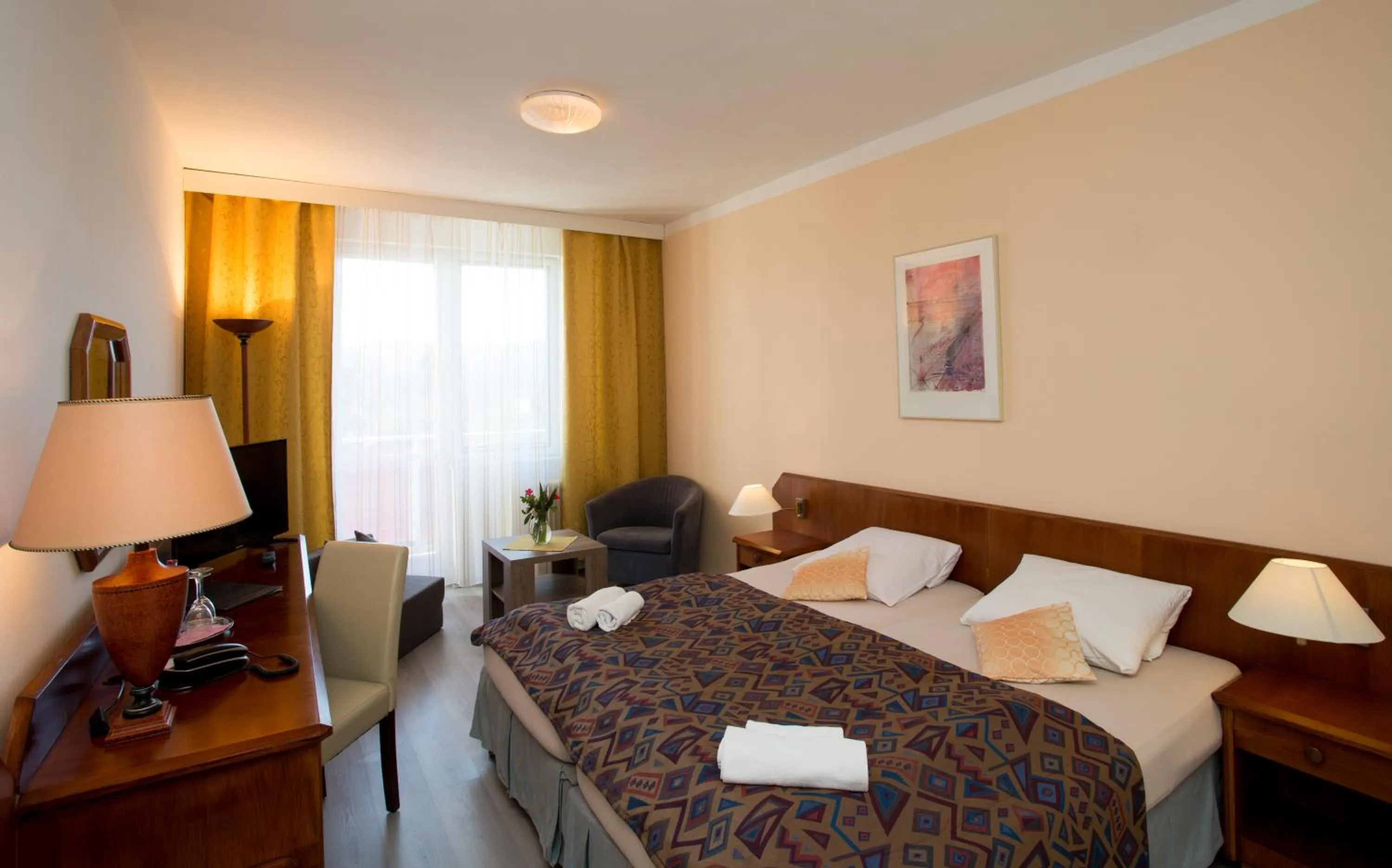 Photo of the whole room, Bed in Fontána Lipno