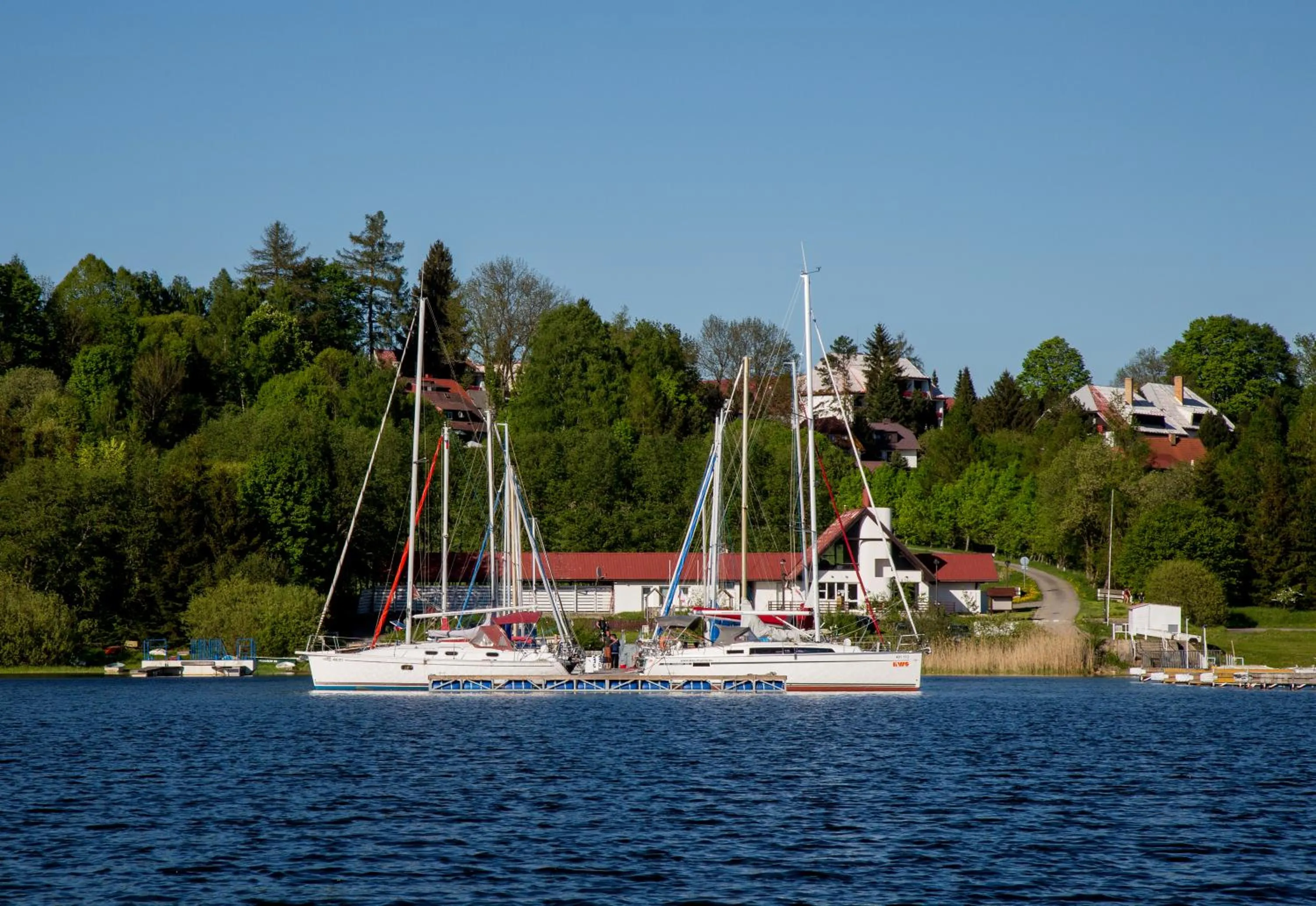 Beach in Fontána Lipno