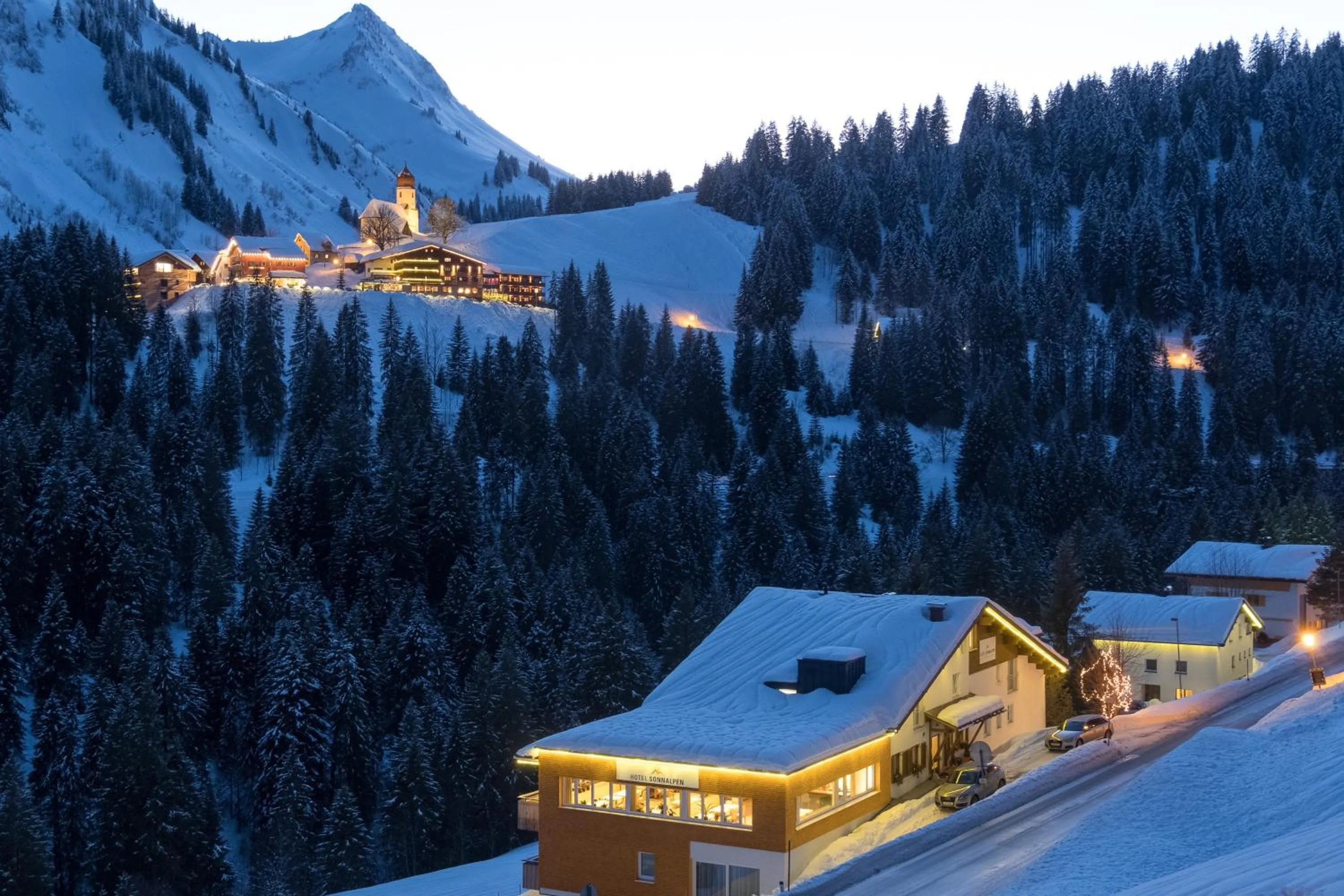 Property building in Hotel Sonnalpen