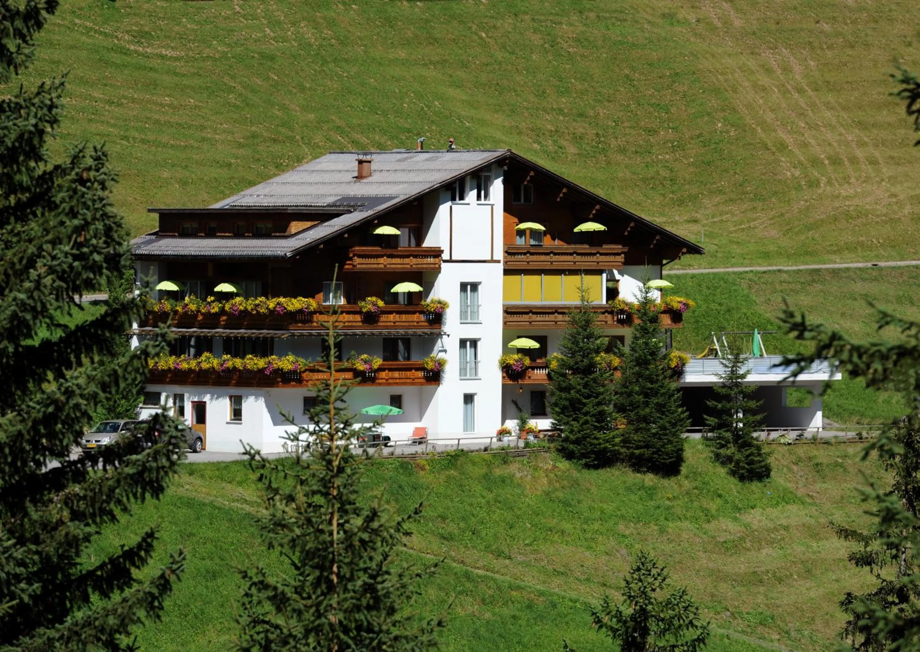 Bird's eye view in Hotel Sonnalpen