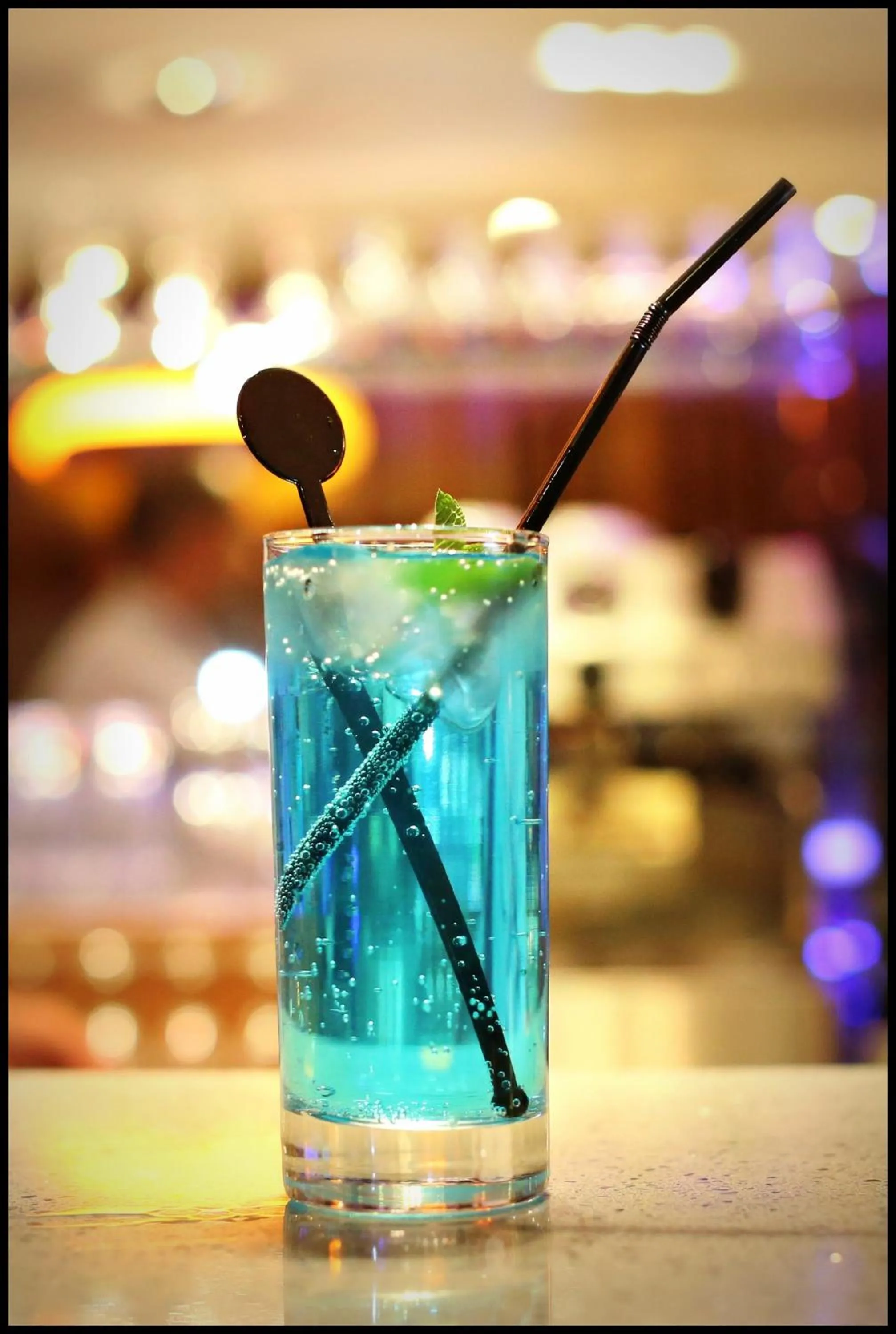 Non alcoholic drinks in The Continental Hotel, Heathrow