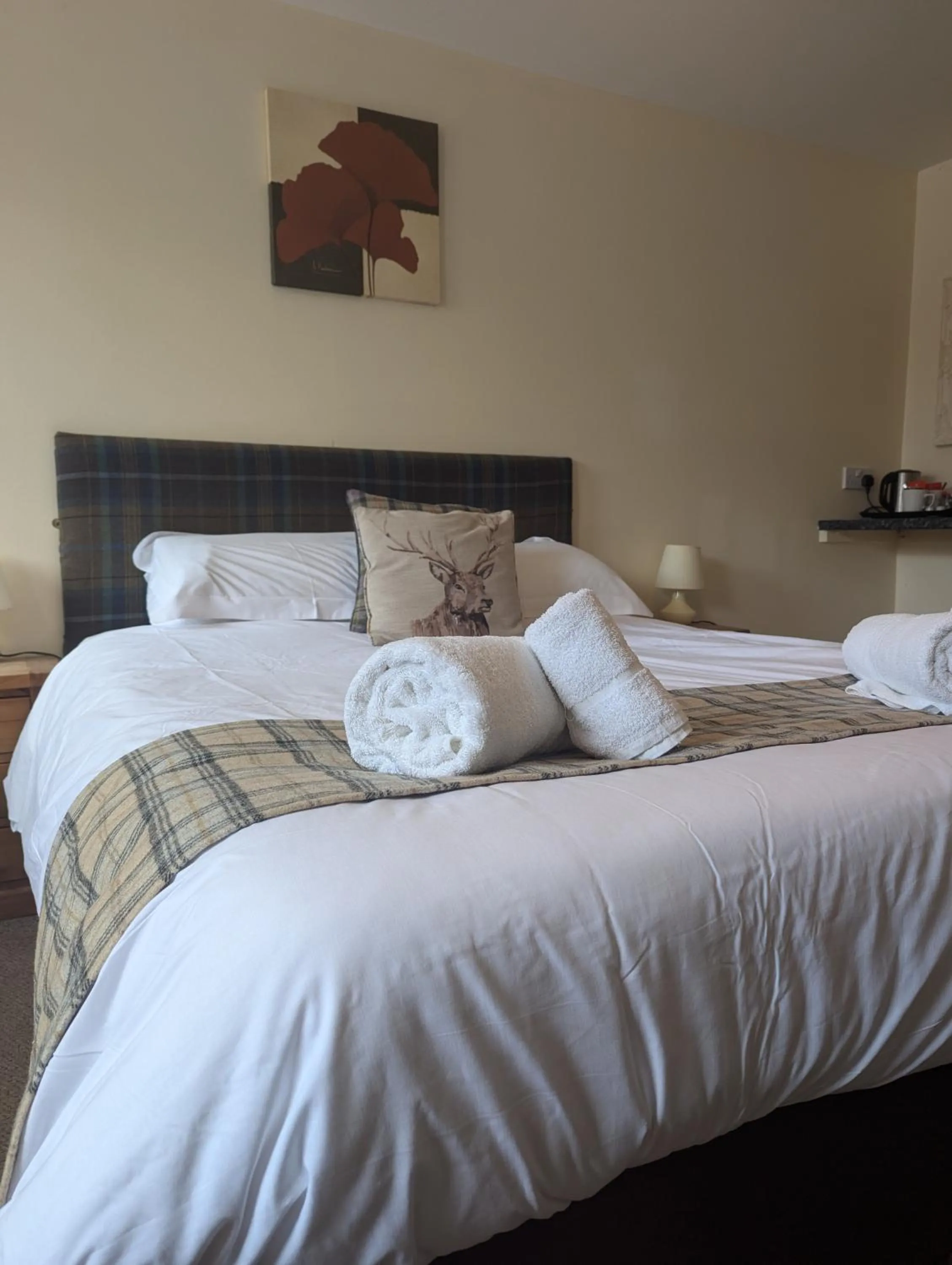 Bed in The Yew Tree at Longhope