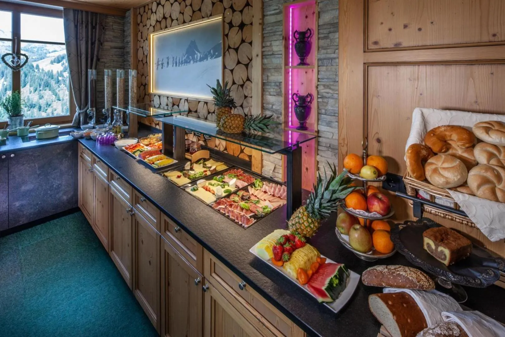 Breakfast in Hotel Walisgaden superior